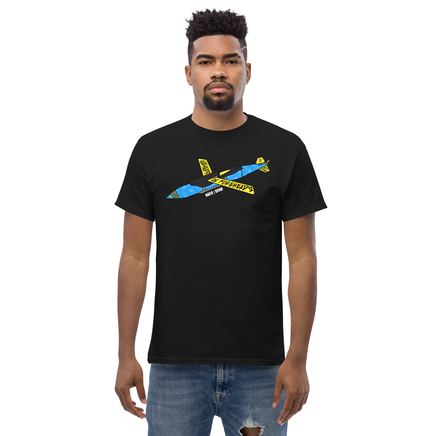NAFO Warheads on Foreheads T-Shirt