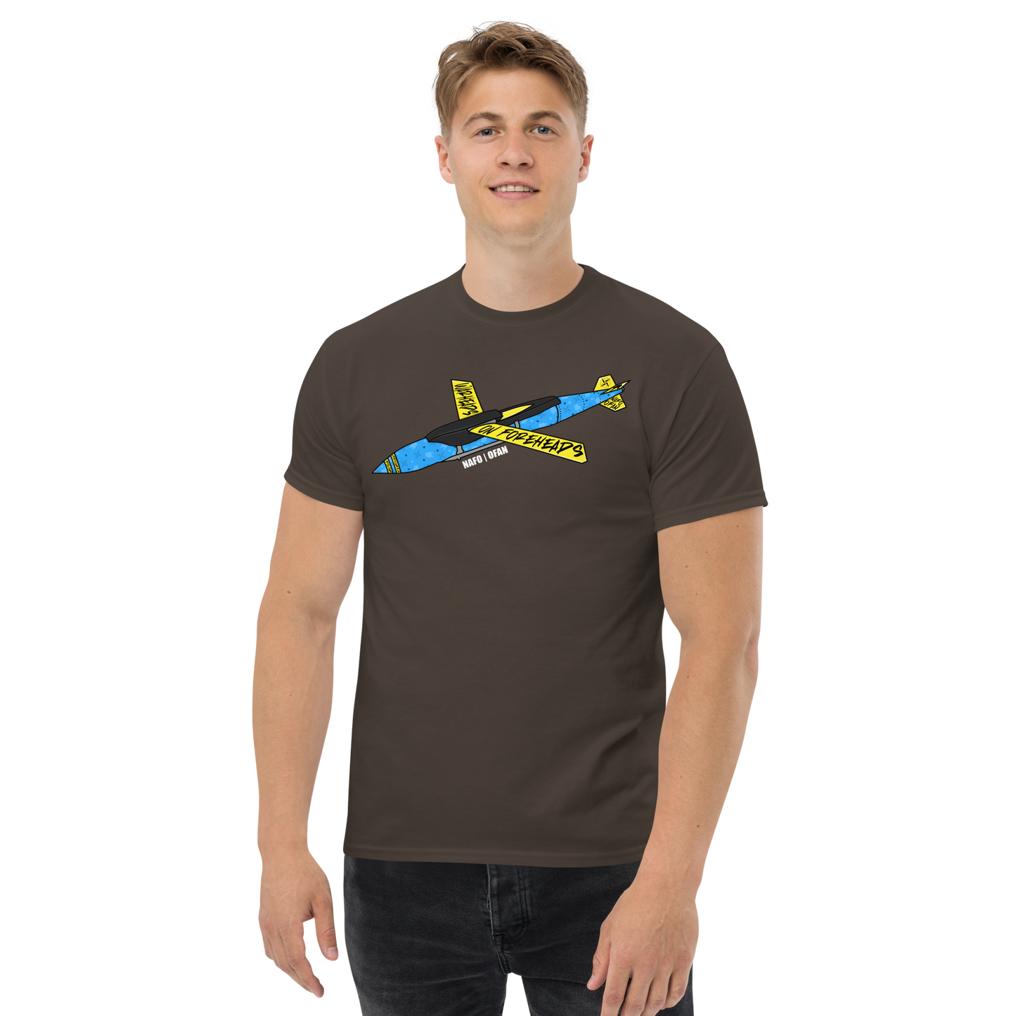 NAFO Warheads on Foreheads T-Shirt