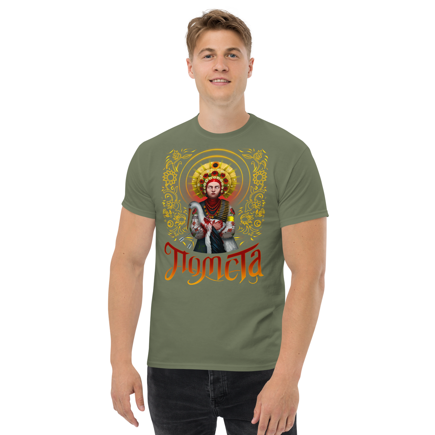 NAFO x Grandpa Yurko Crane T-Shirt