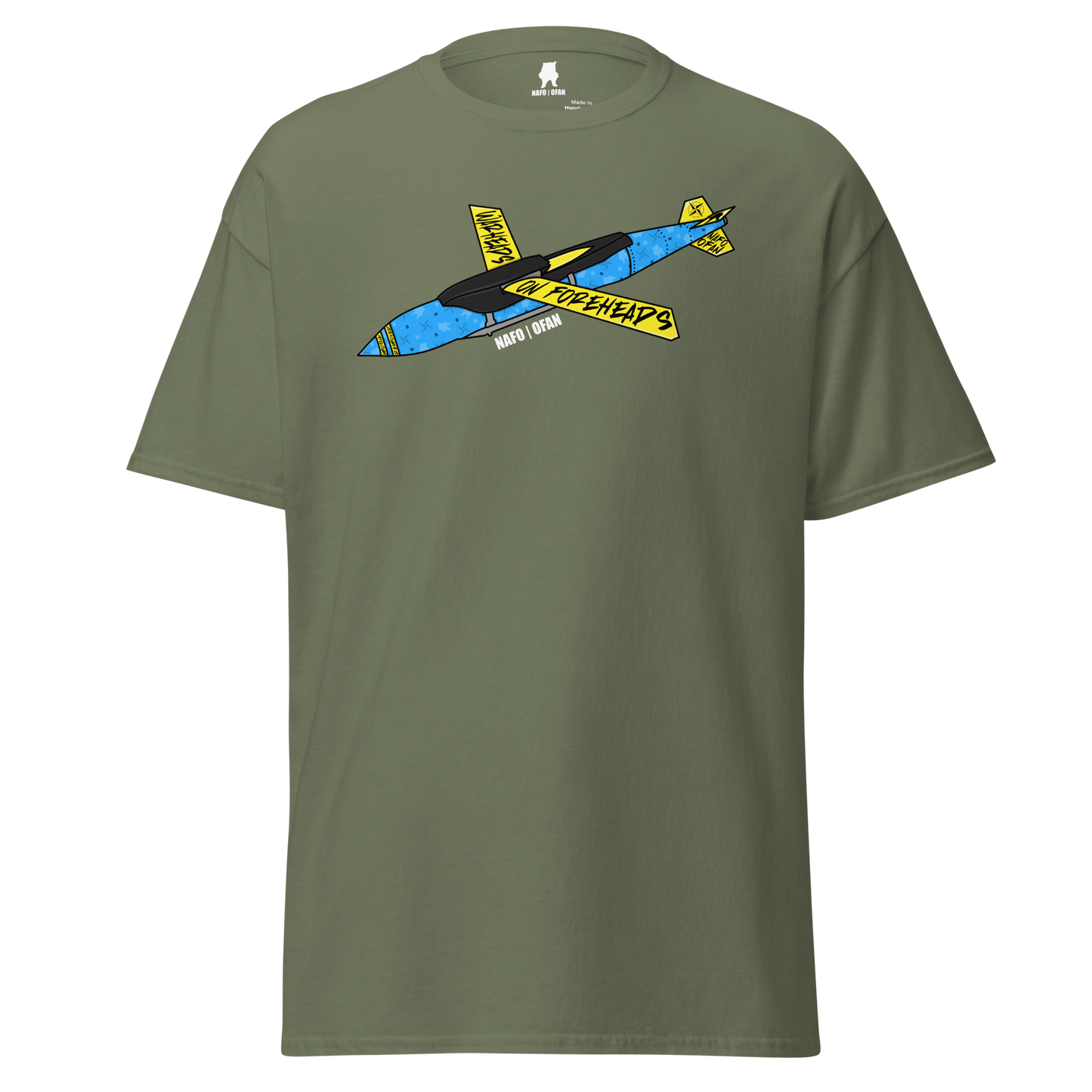 NAFO Warheads on Foreheads T-Shirt