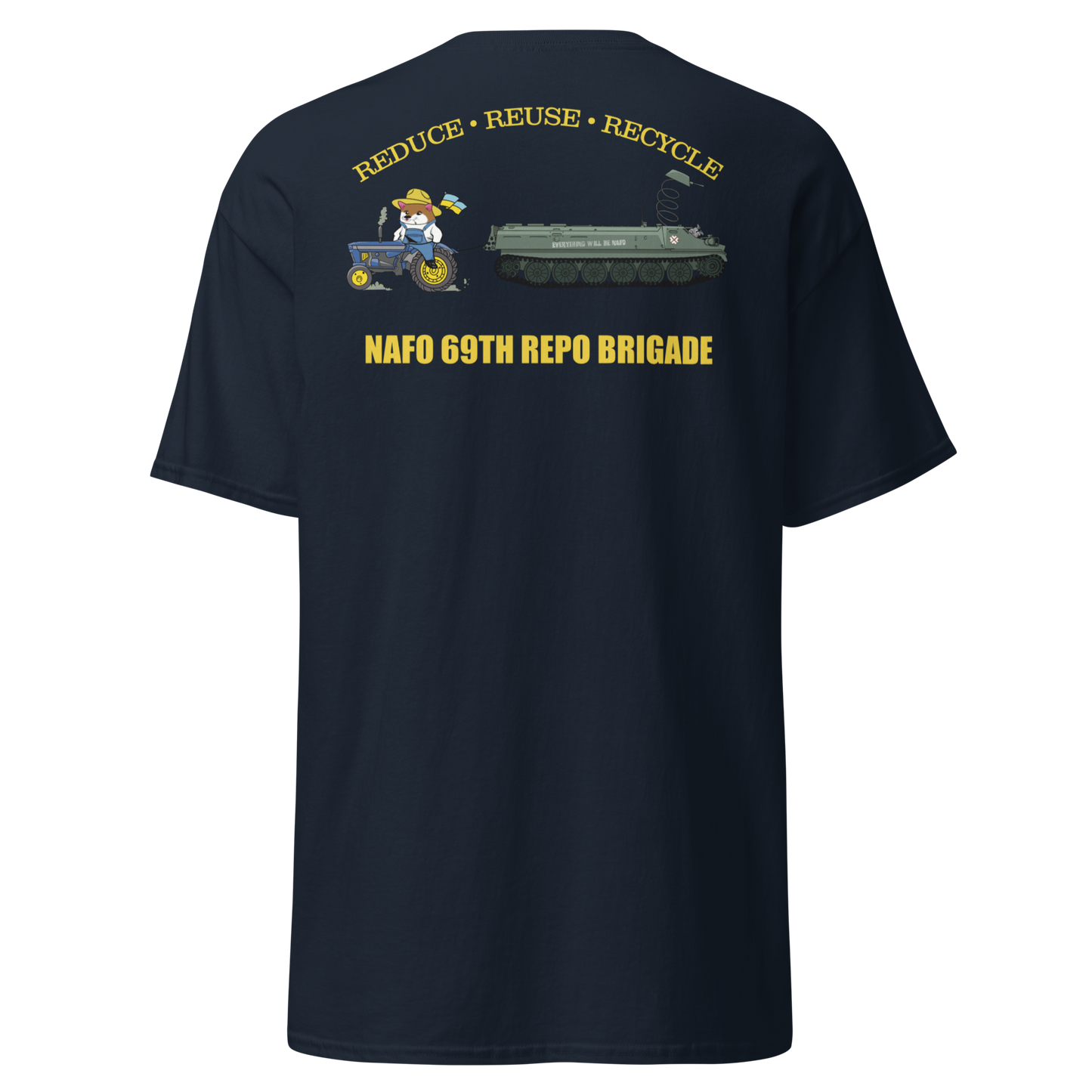 NAFO 69th Repo Brigade Military Style T-Shirt