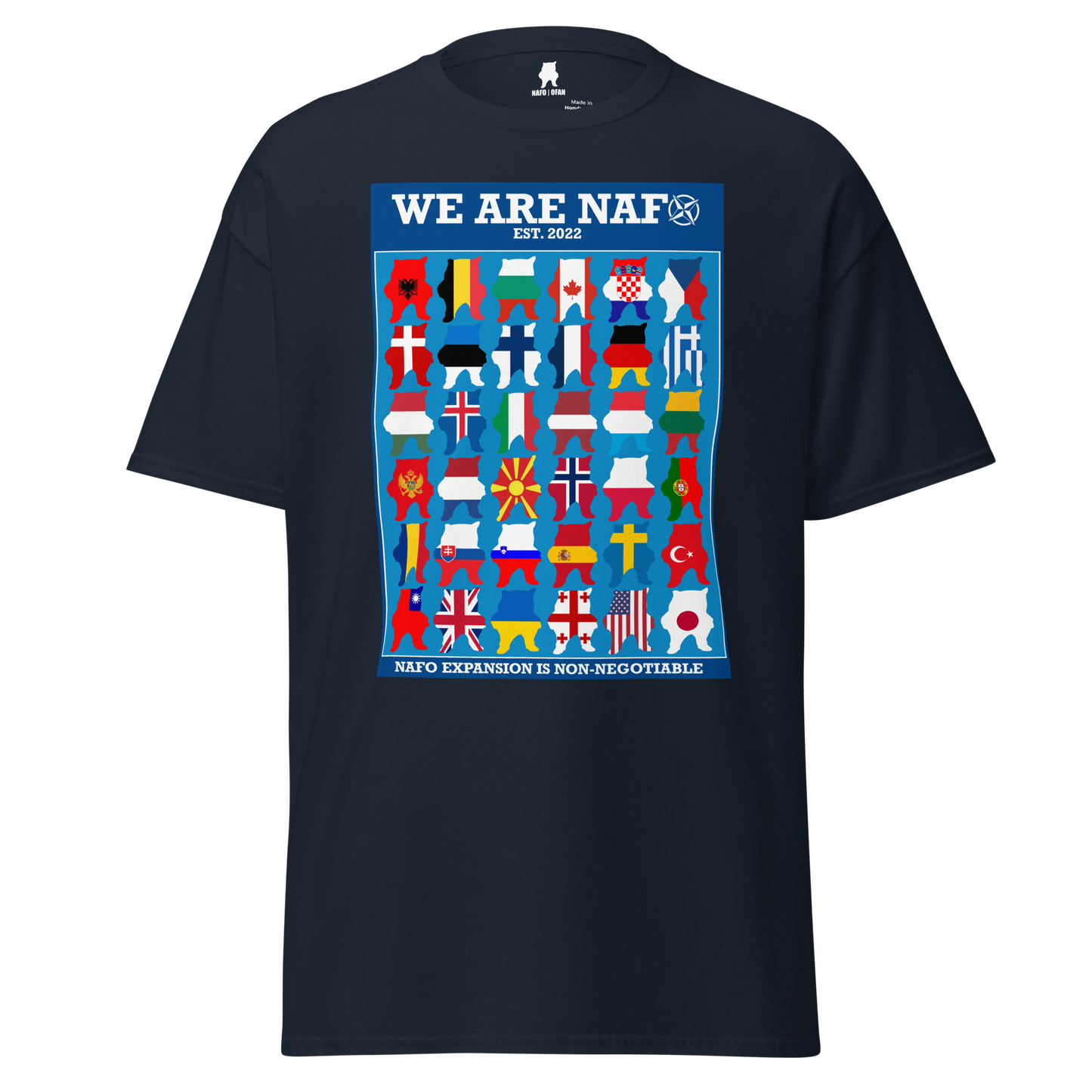 NAFO Fellas Around the Globe T-Shirt