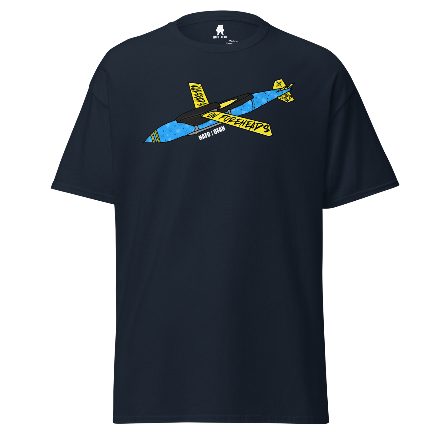 NAFO Warheads on Foreheads T-Shirt