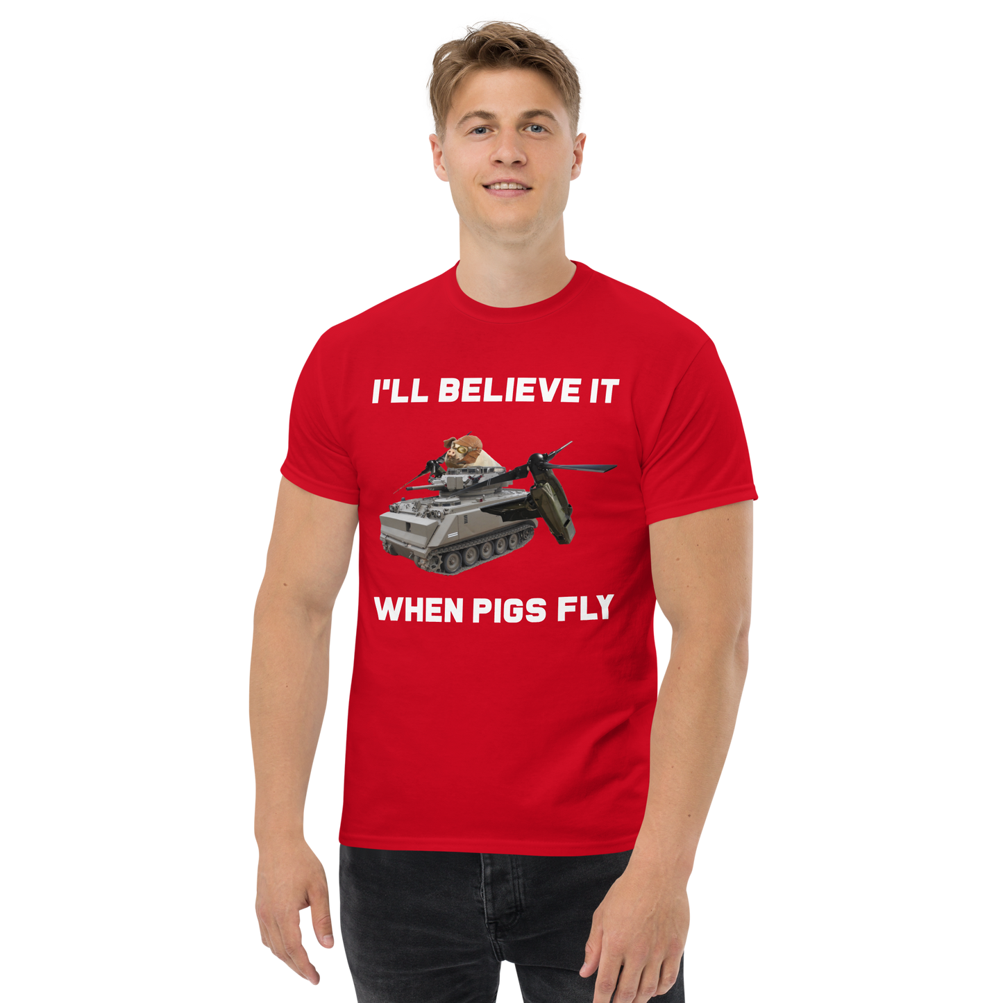 LazerPig When Pigs Fly T-Shirt