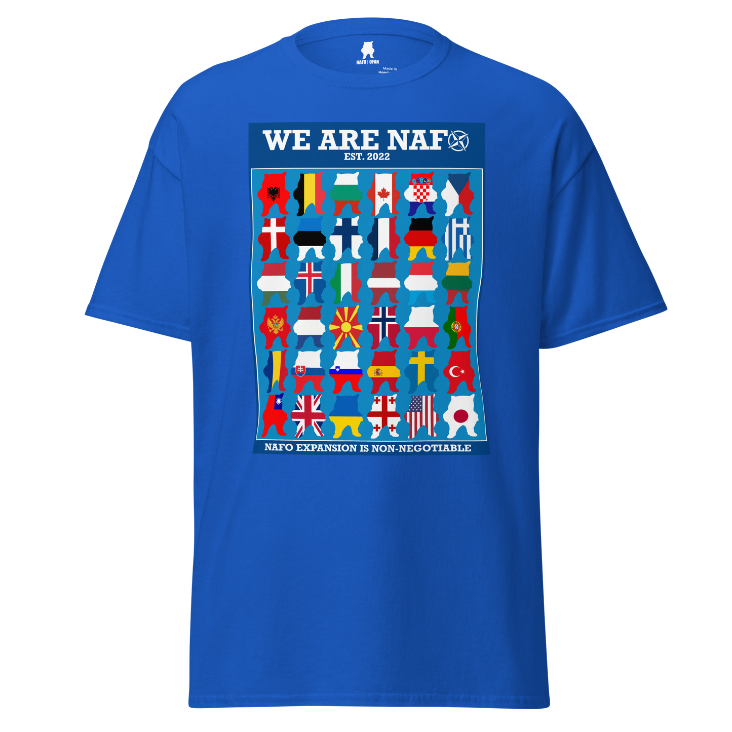 NAFO Fellas Around the Globe T-Shirt