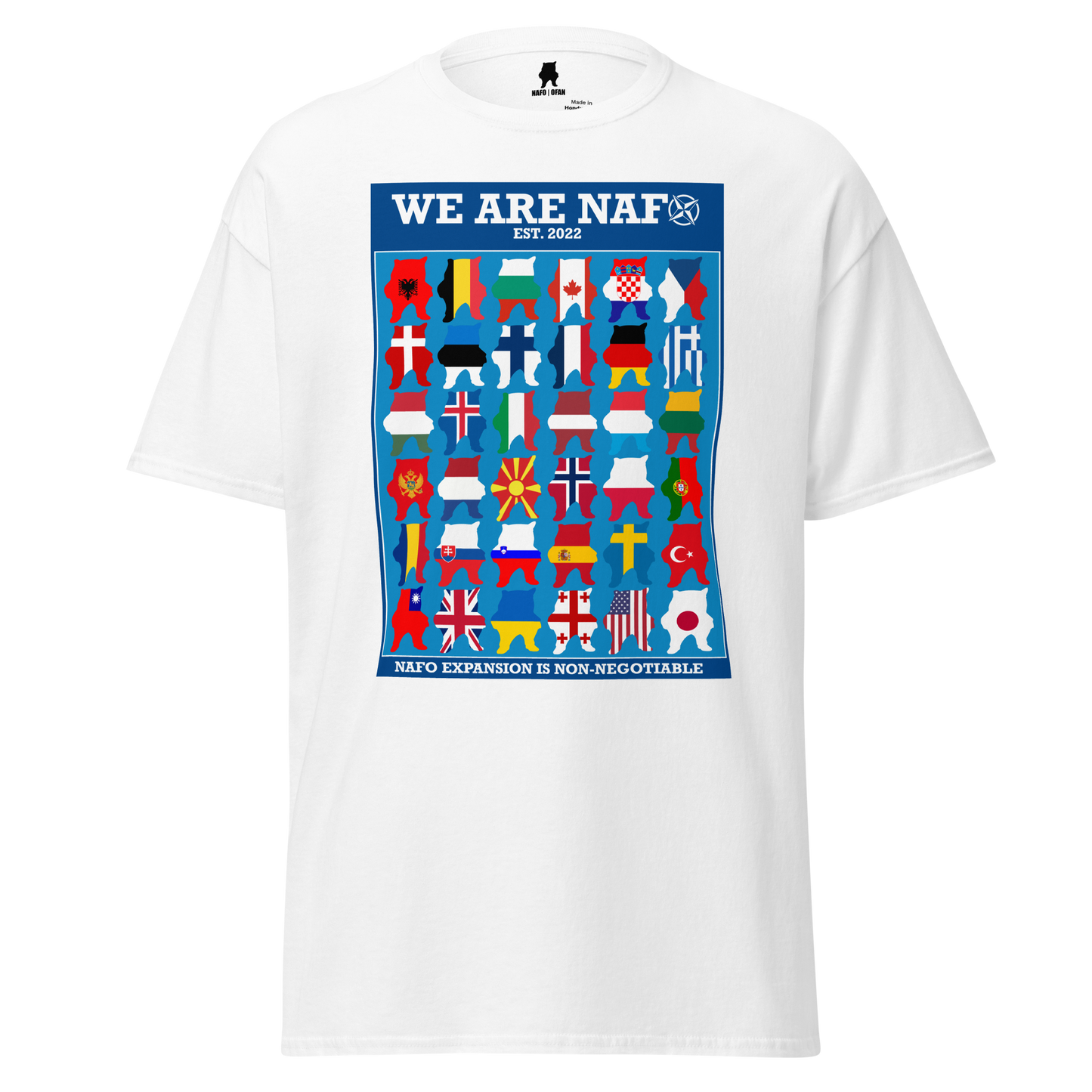 NAFO Fellas Around the Globe T-Shirt