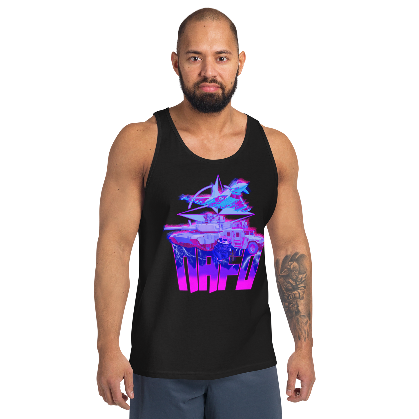 NAFO Lethal Aid Appreciator Unisex Tank Top