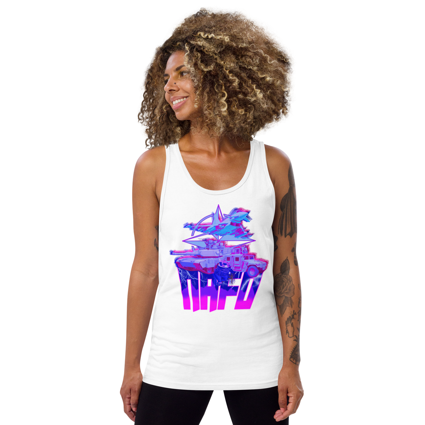 NAFO Lethal Aid Appreciator Unisex Tank Top