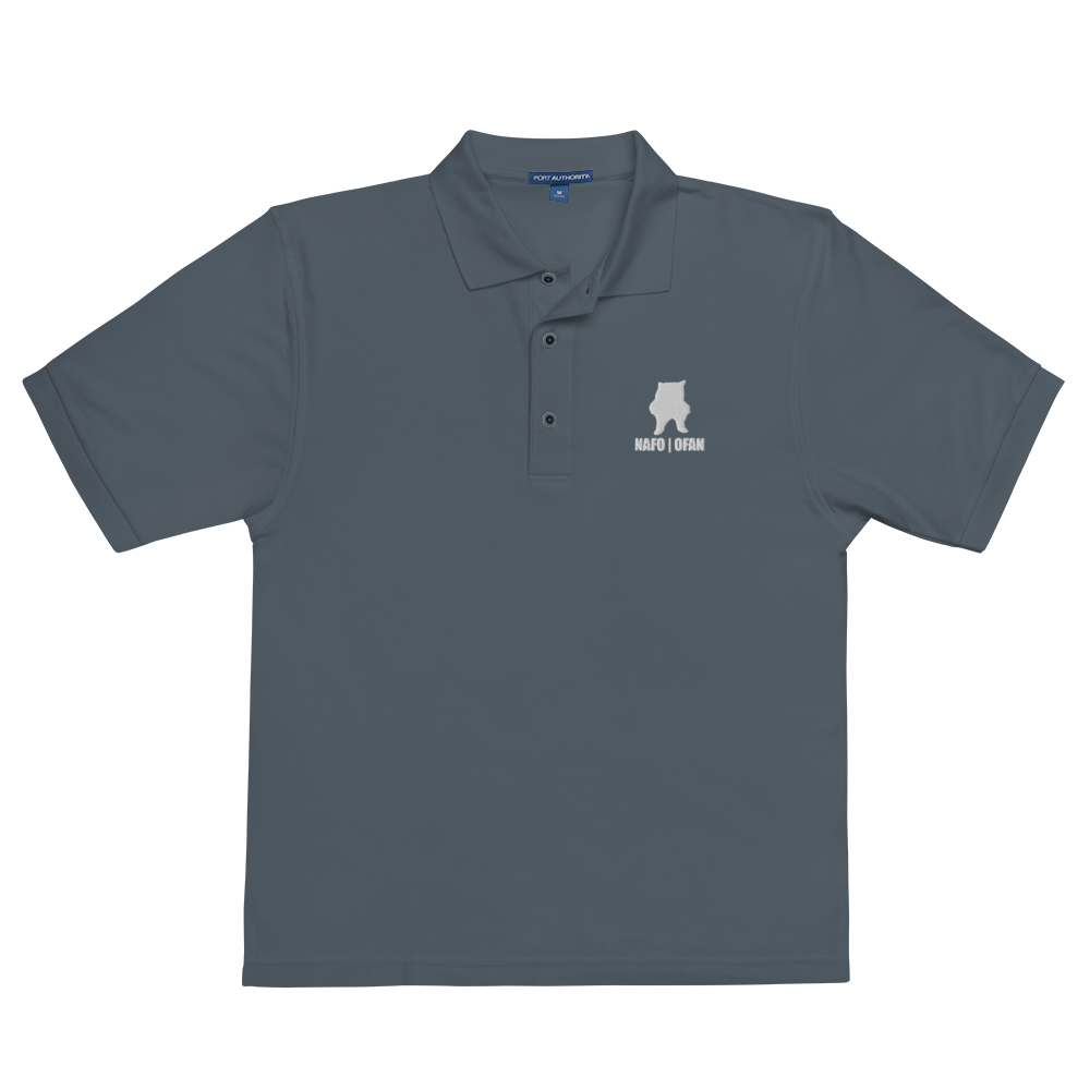 NAFO | OFAN Logo Embroidered Polo Shirt