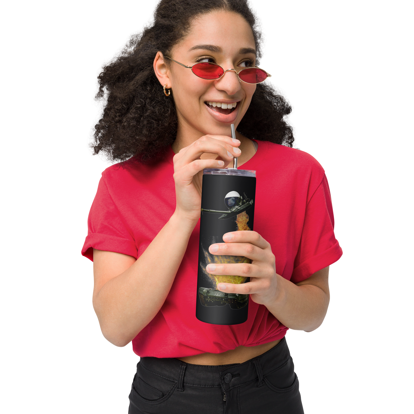 LazerPig Cosmonaut Tumbler