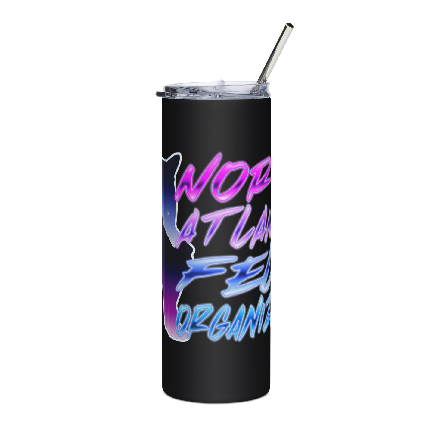 NAFO Neon Mountain Range Tumbler