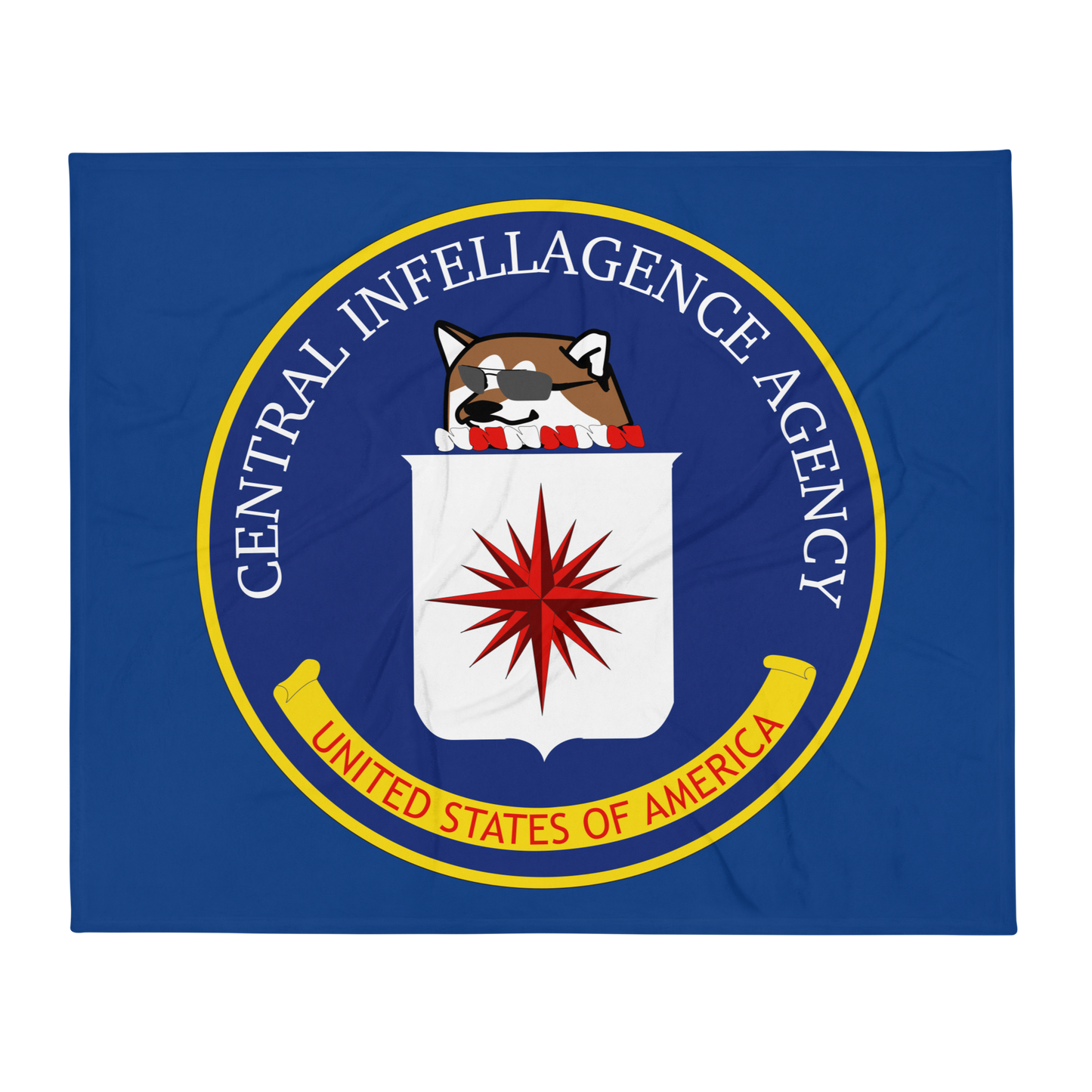 Nafo Central Infellagence Agency Throw Blanket