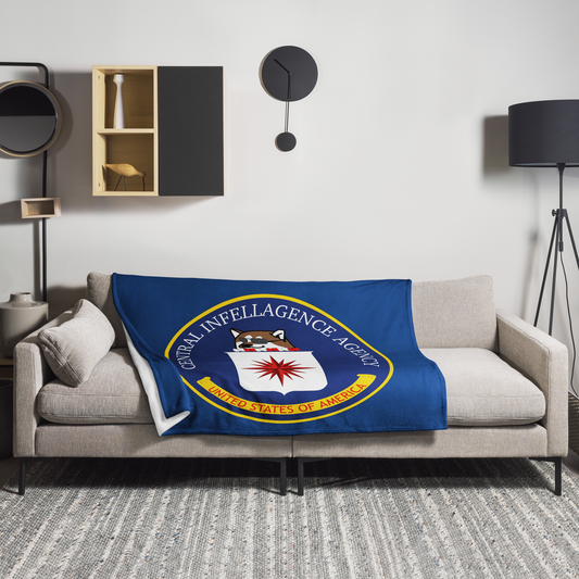 Nafo Central Infellagence Agency Throw Blanket
