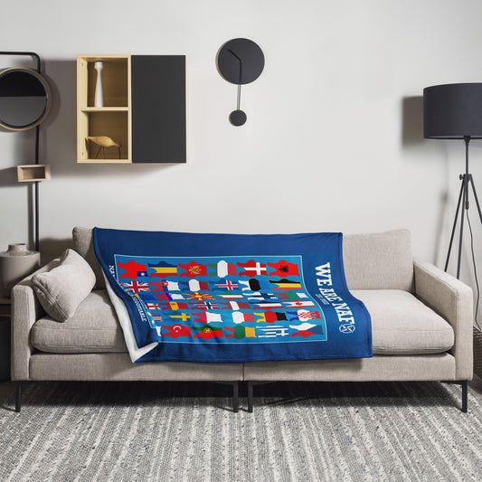 NAFO Fellas Around the Globe Blanket