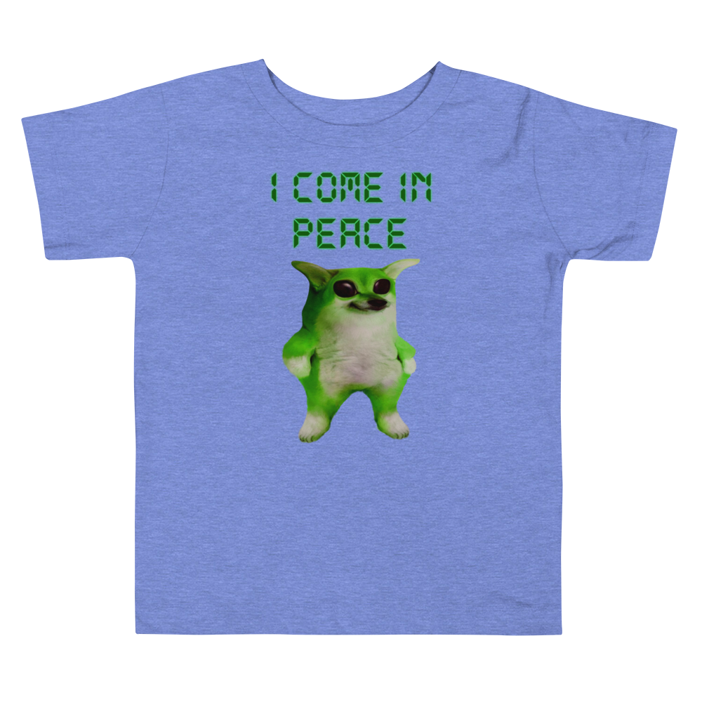 NAFO I Come in Peace Toddler T-Shirt