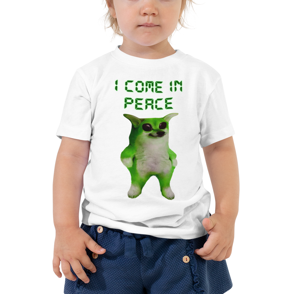 NAFO I Come in Peace Toddler T-Shirt