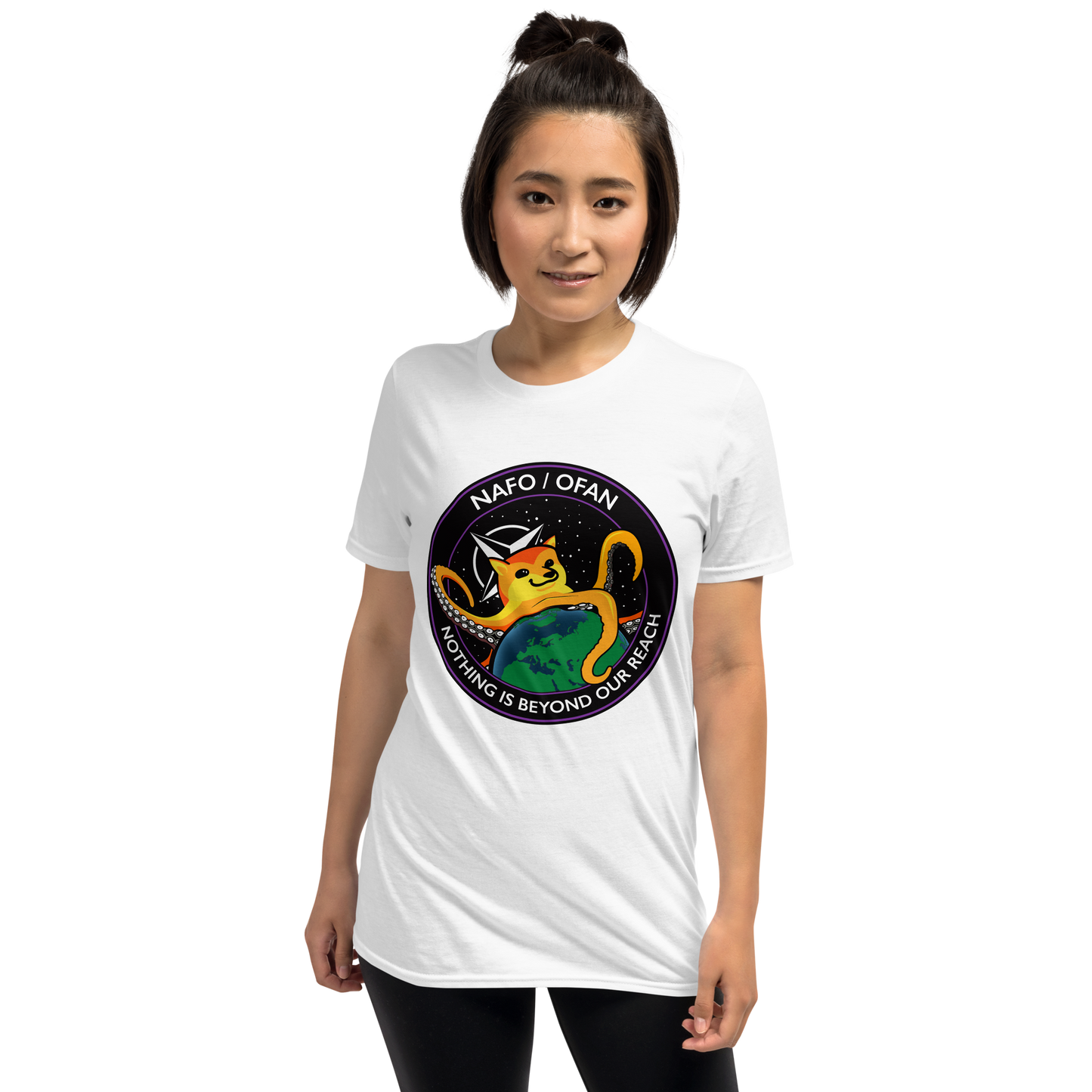 NAFO Nothing is Beyond Our Reach T-Shirt