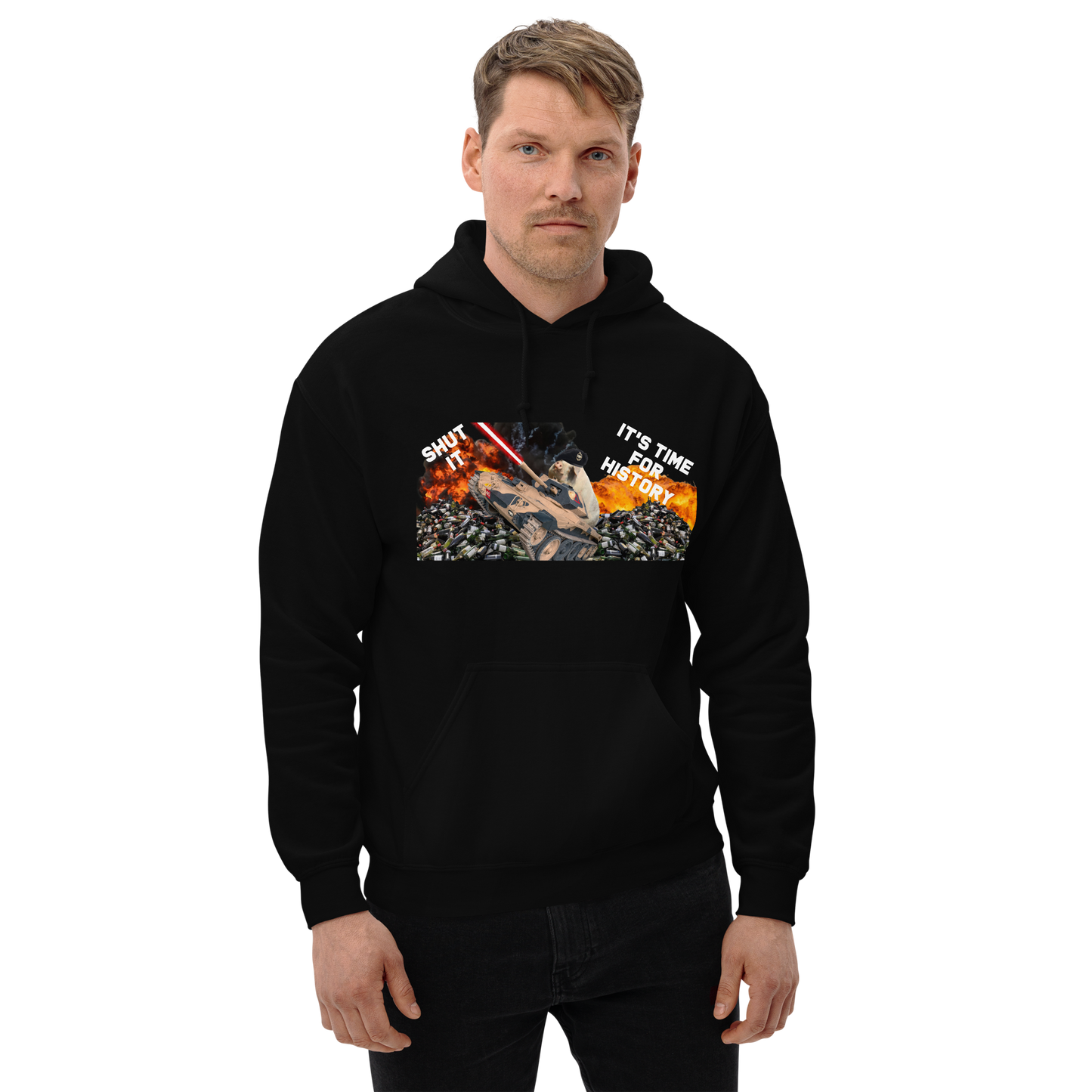 LazerPig Time for History Hoodie