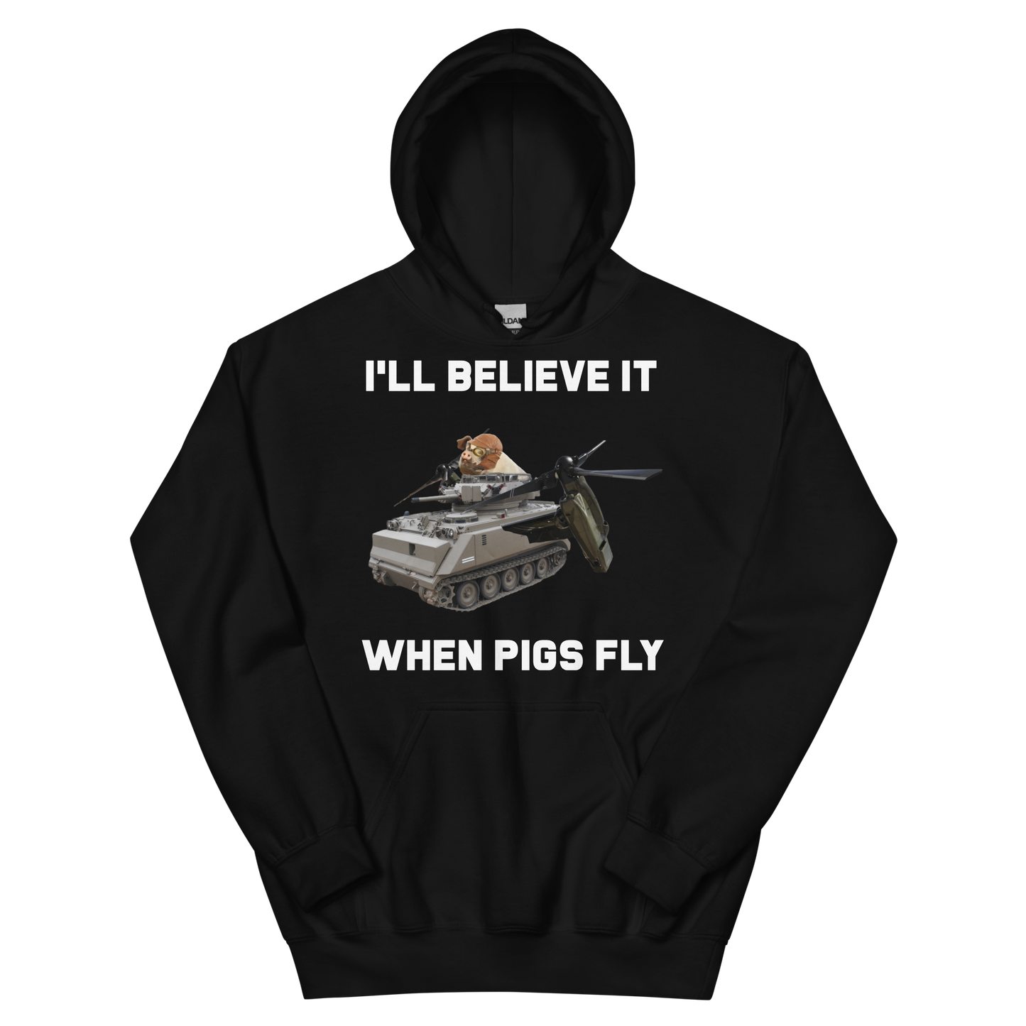 LazerPig When Pigs Fly Hoodie