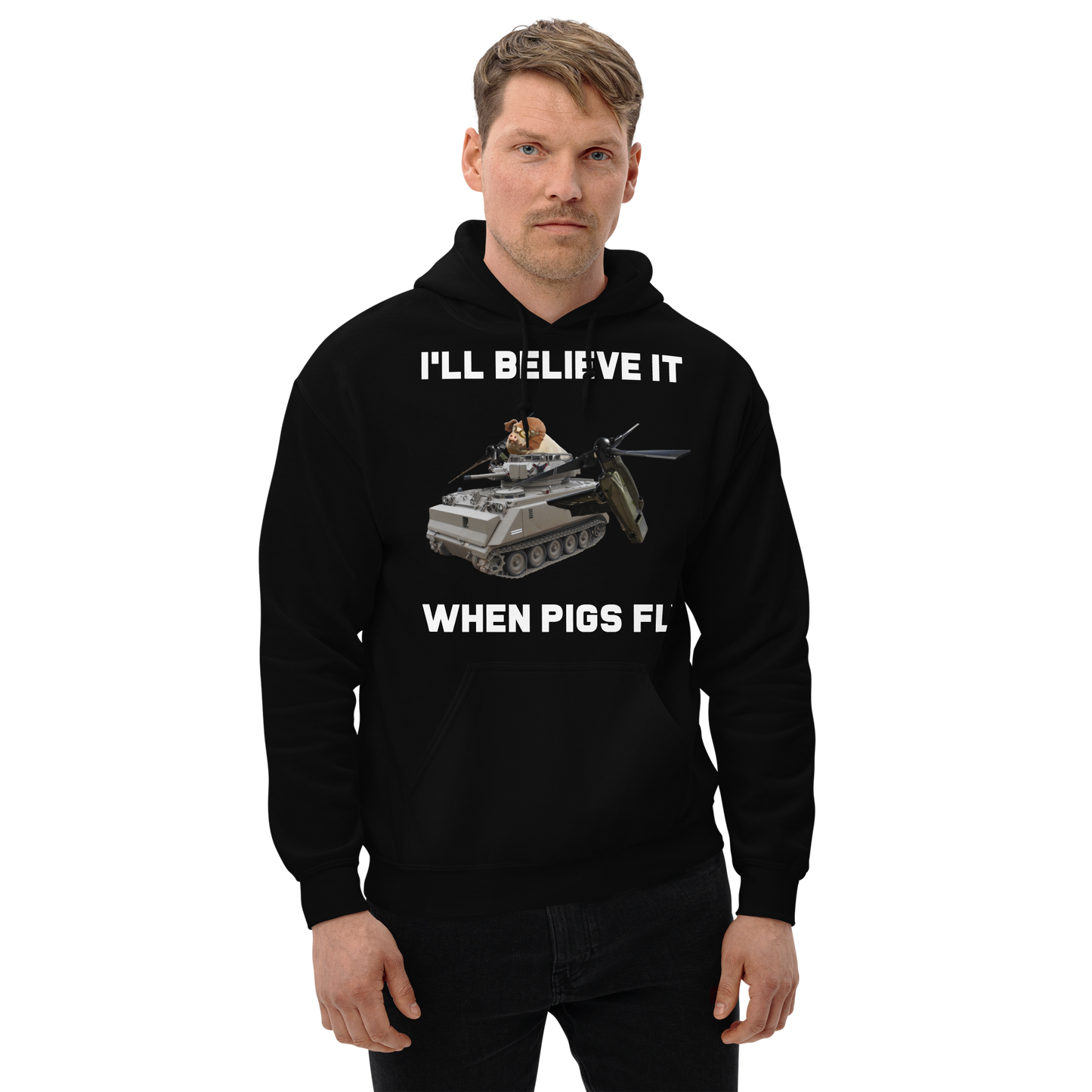 LazerPig When Pigs Fly Hoodie