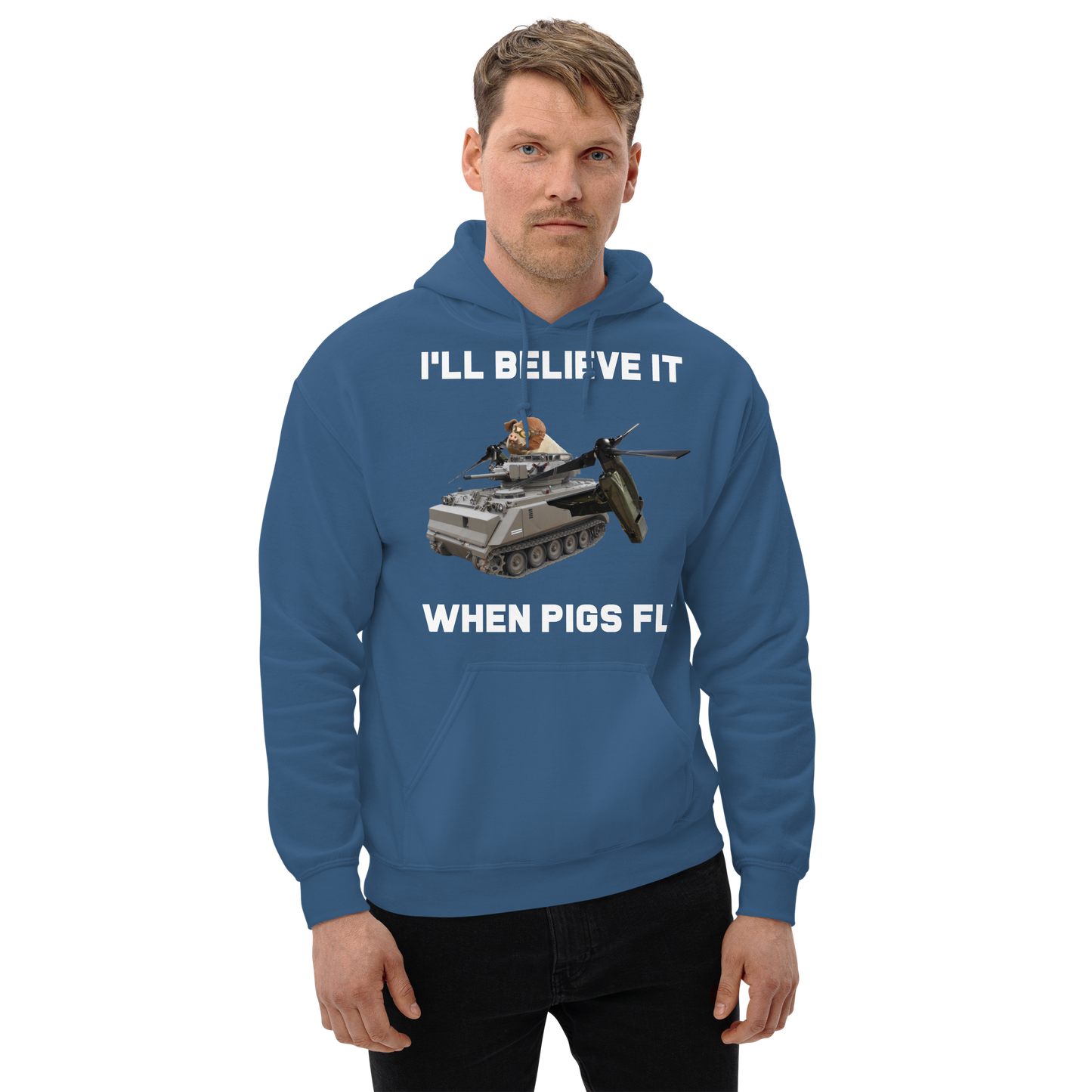 LazerPig When Pigs Fly Hoodie
