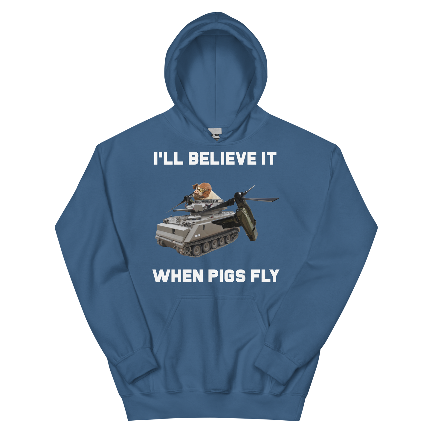 LazerPig When Pigs Fly Hoodie