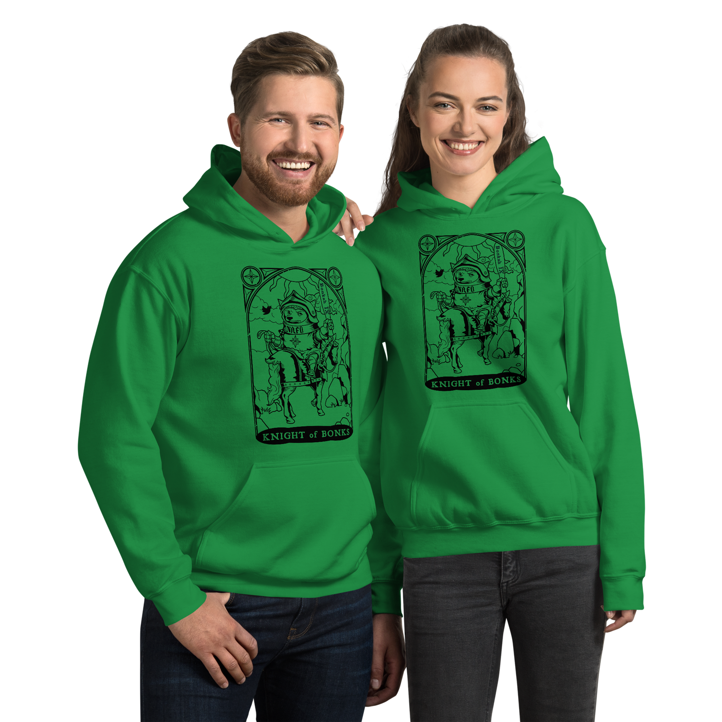 NAFO x Grandpa Yurko Knight of Bonks Hoodie