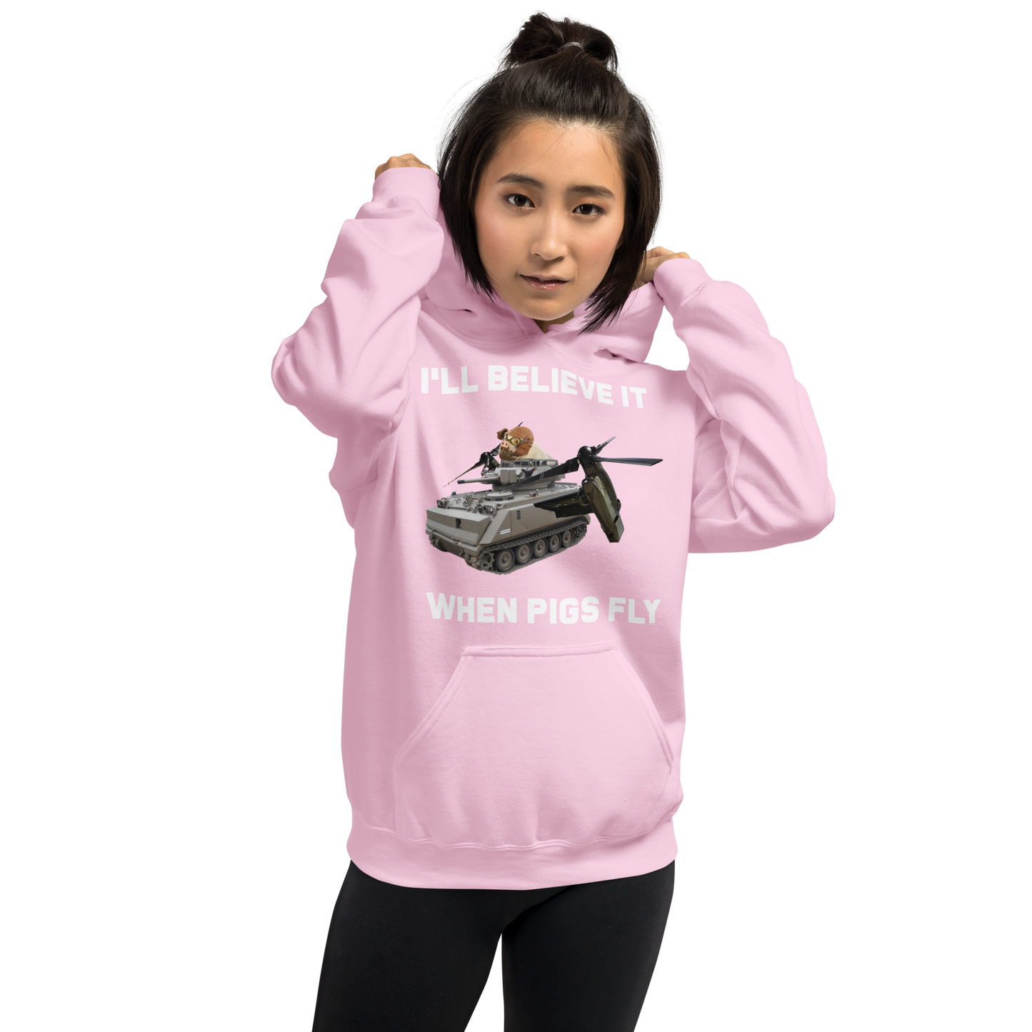 LazerPig When Pigs Fly Hoodie