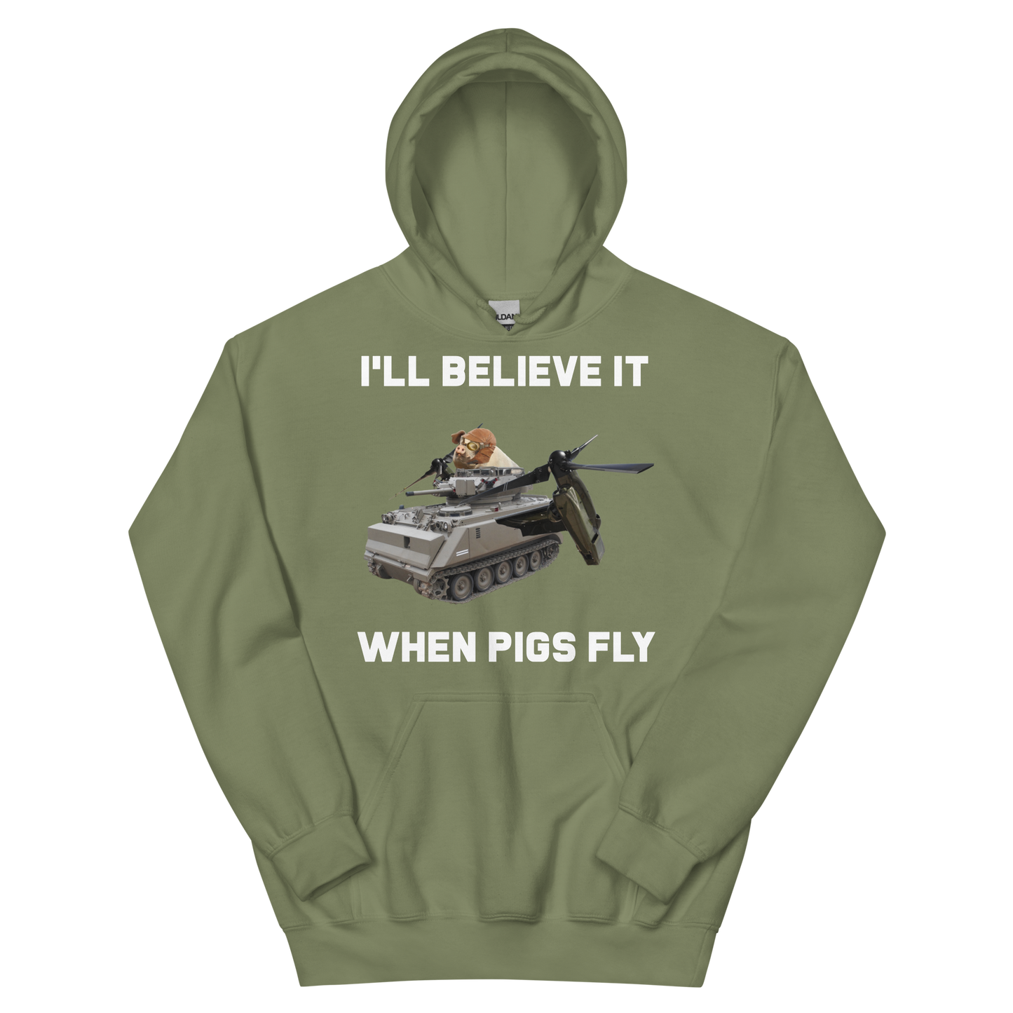 LazerPig When Pigs Fly Hoodie