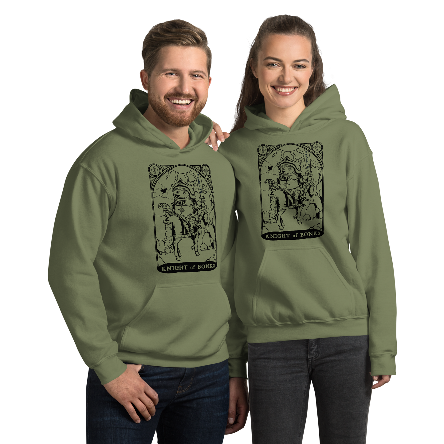 NAFO x Grandpa Yurko Knight of Bonks Hoodie