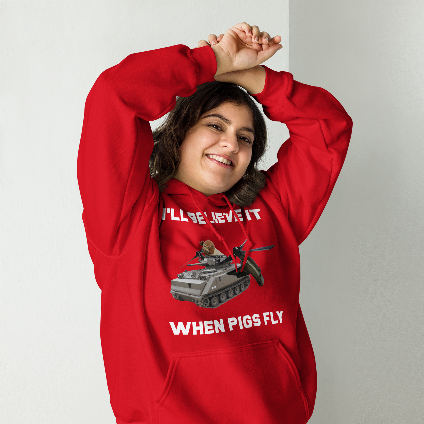 LazerPig When Pigs Fly Hoodie