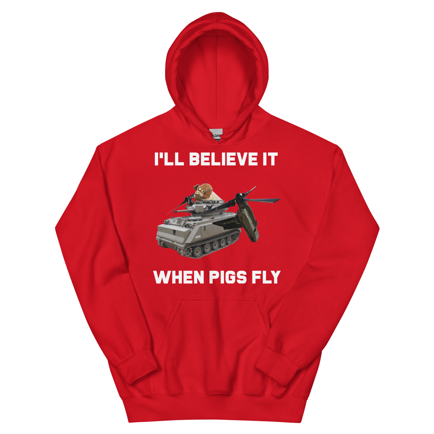 LazerPig When Pigs Fly Hoodie
