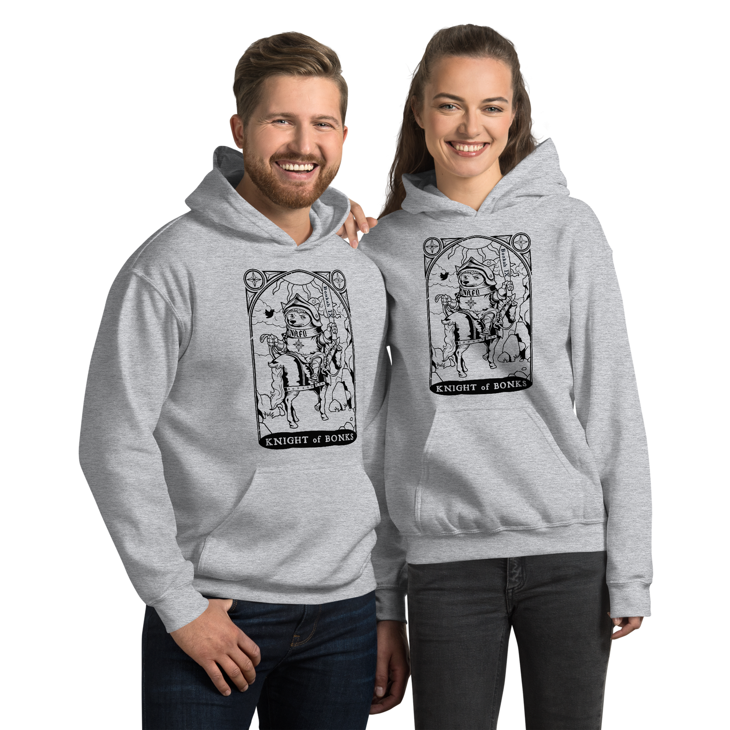 NAFO x Grandpa Yurko Knight of Bonks Hoodie