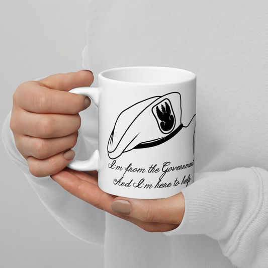 NAFO We're Here to Help Mug