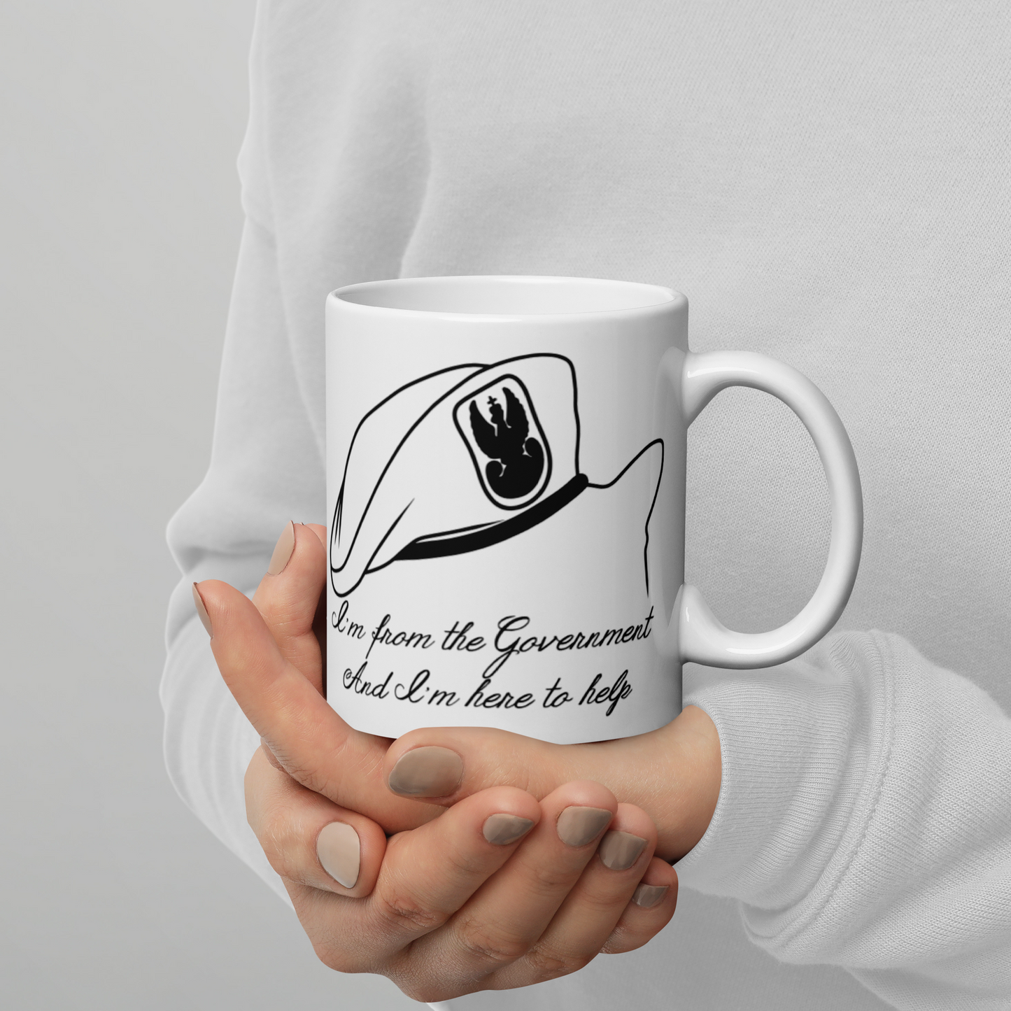 NAFO We're Here to Help Mug