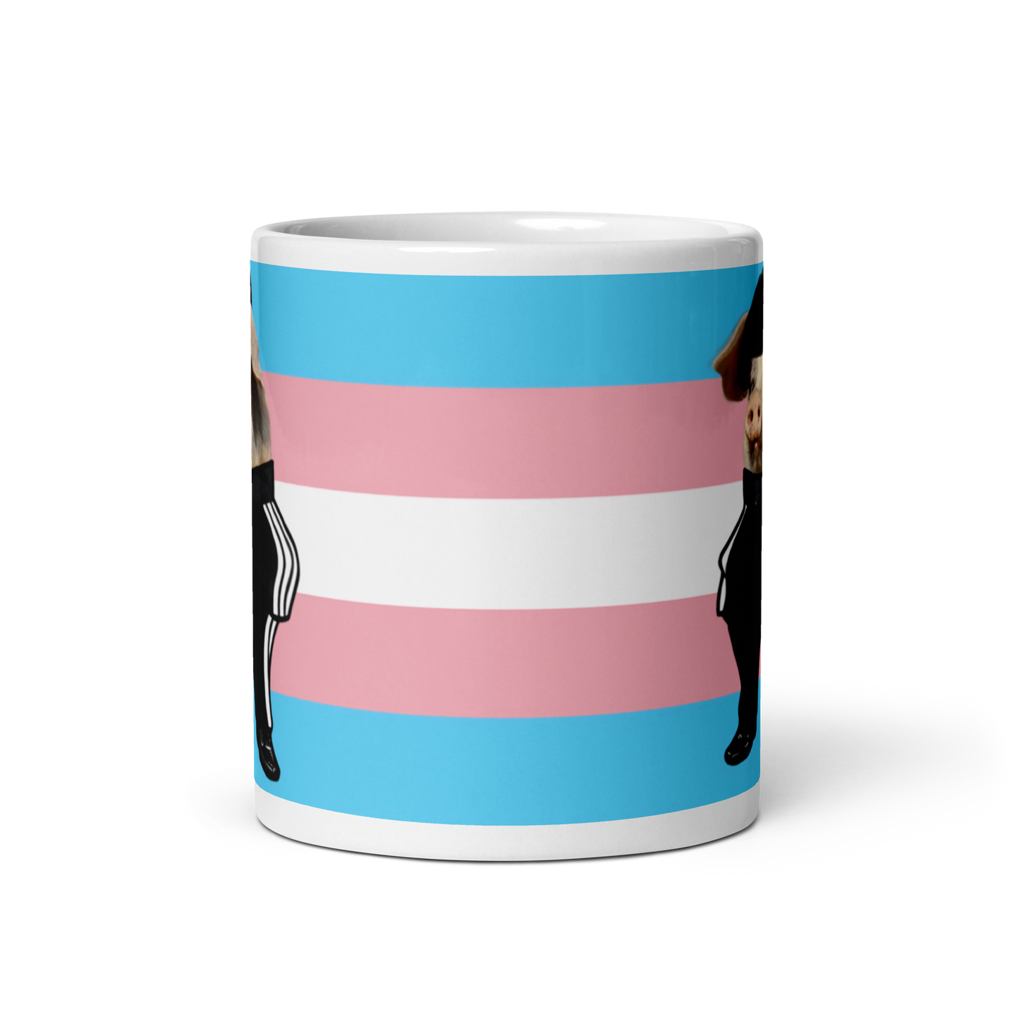 LazerPig Trans Pride Mug