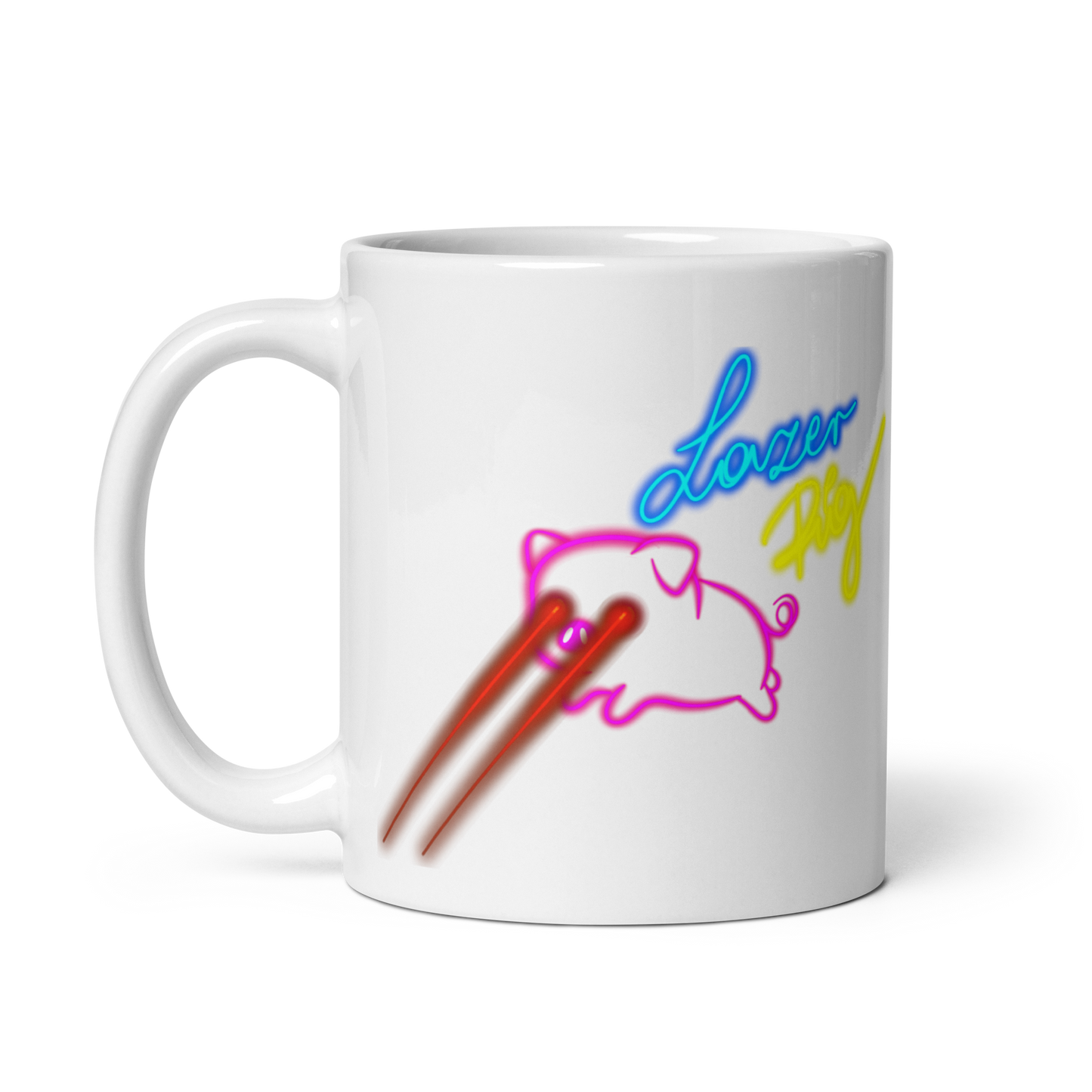 LazerPig Neon Mug (Worldwide)