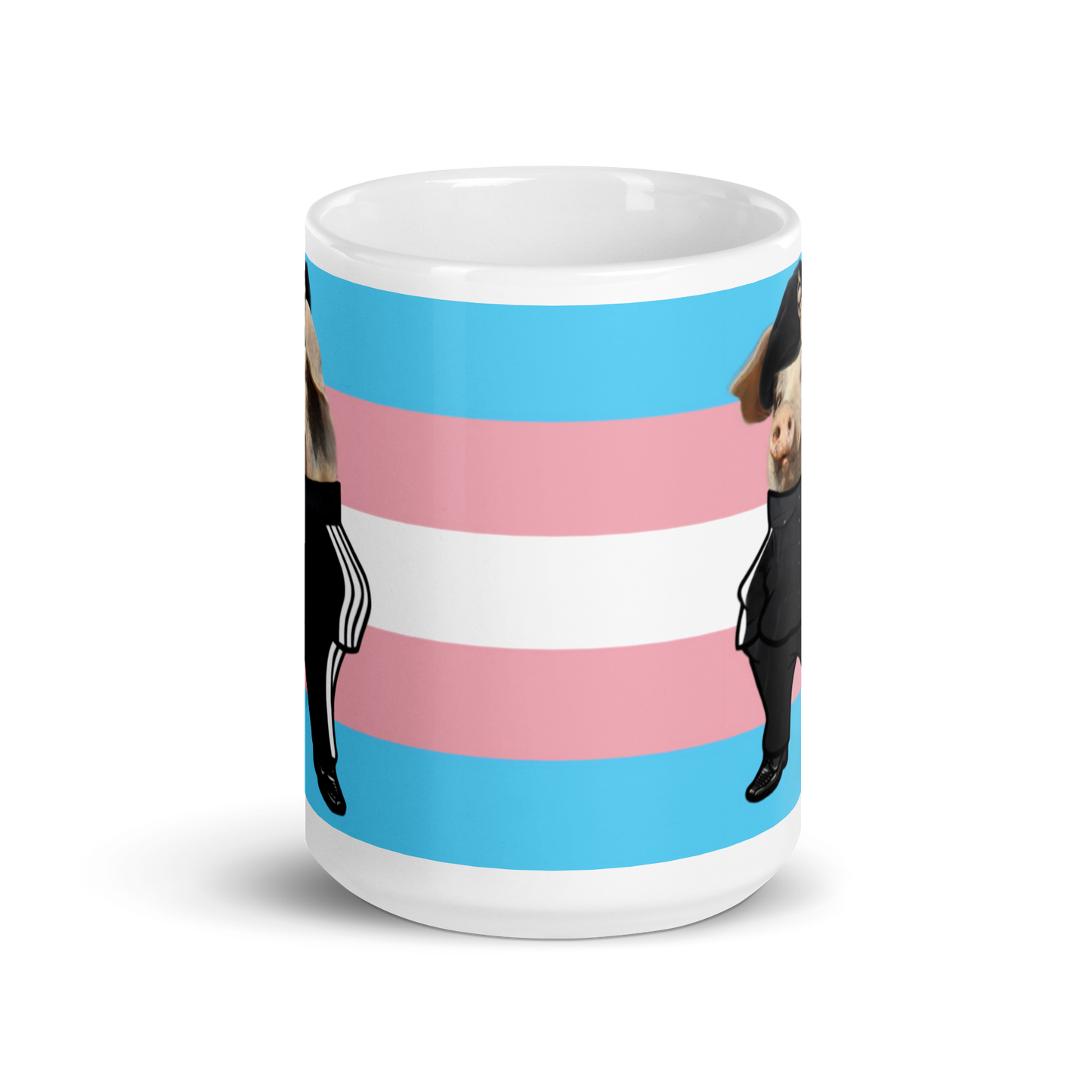 LazerPig Trans Pride Mug