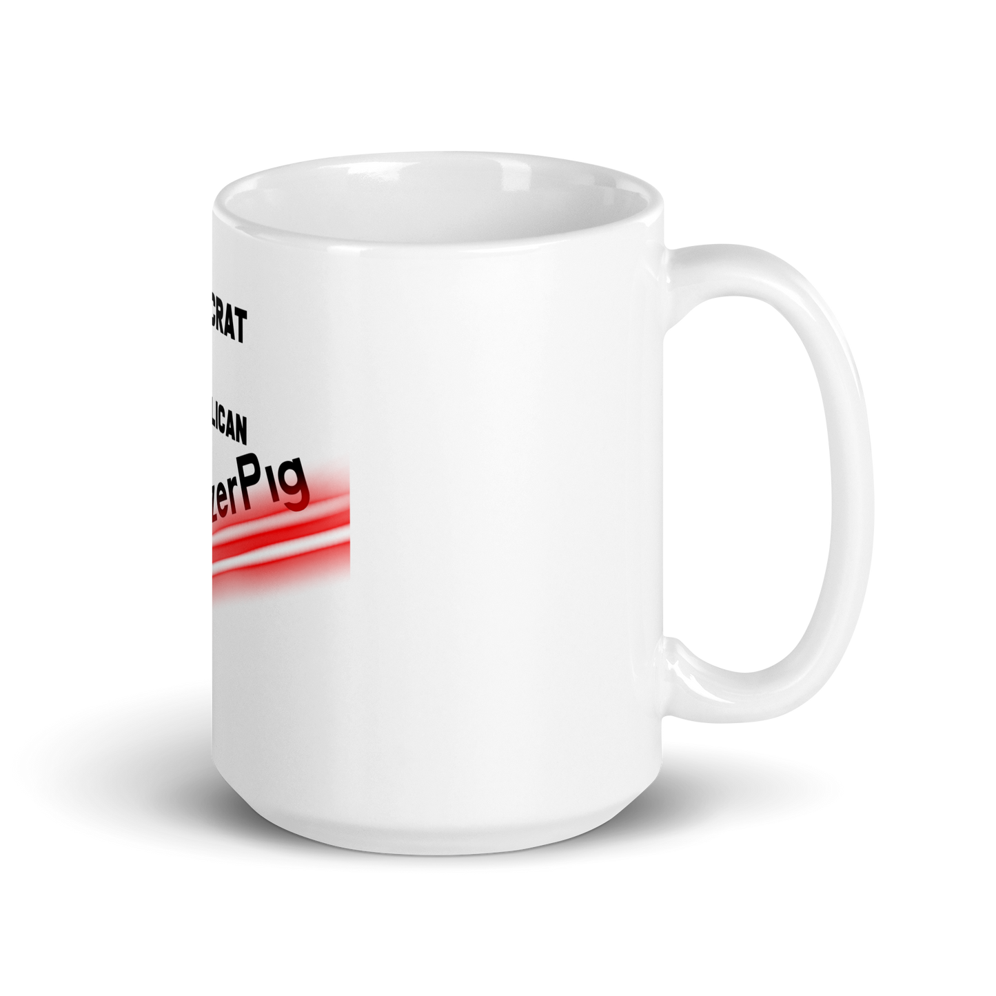 Vote LazerPig White Mug (Worldwide)