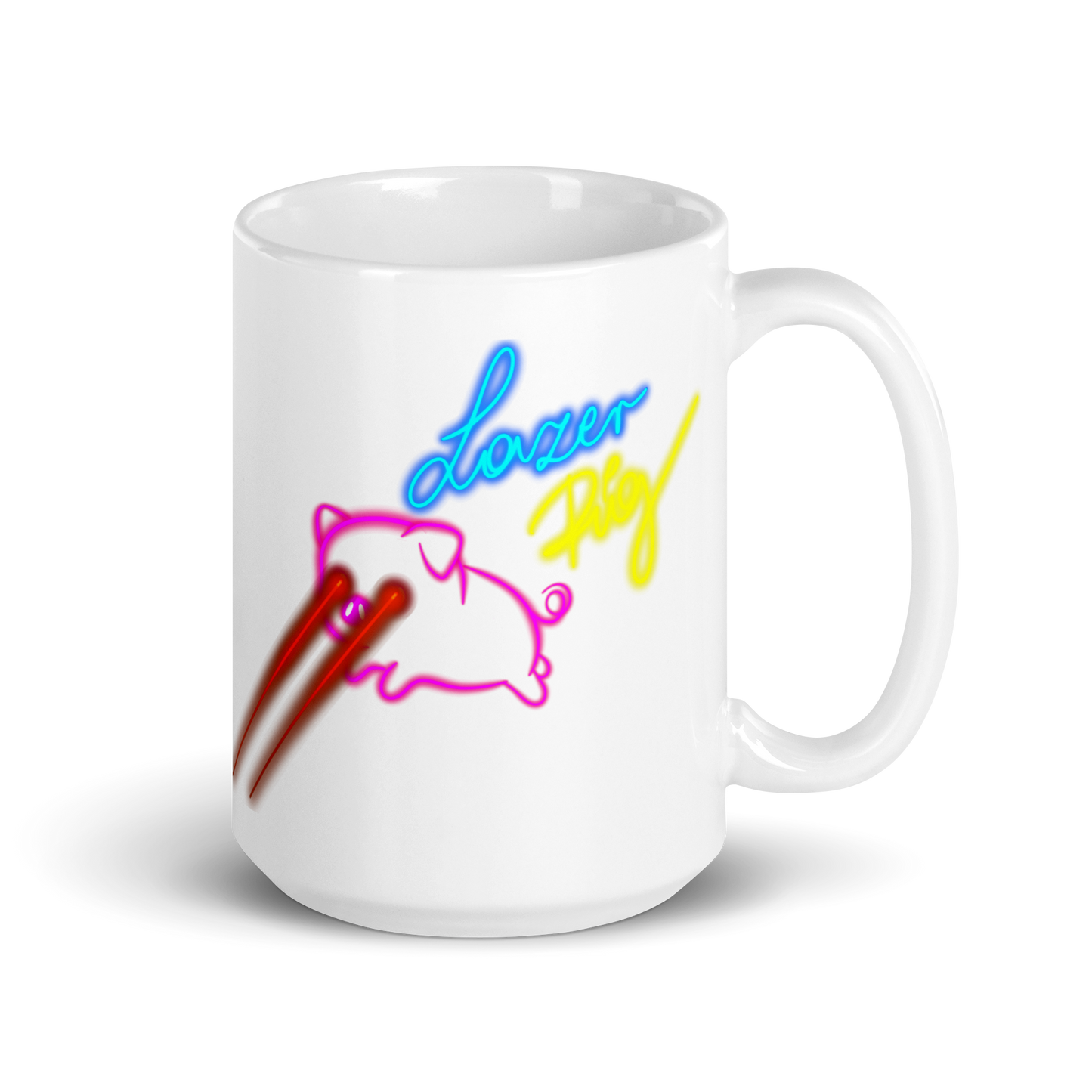 LazerPig Neon Mug (Worldwide)