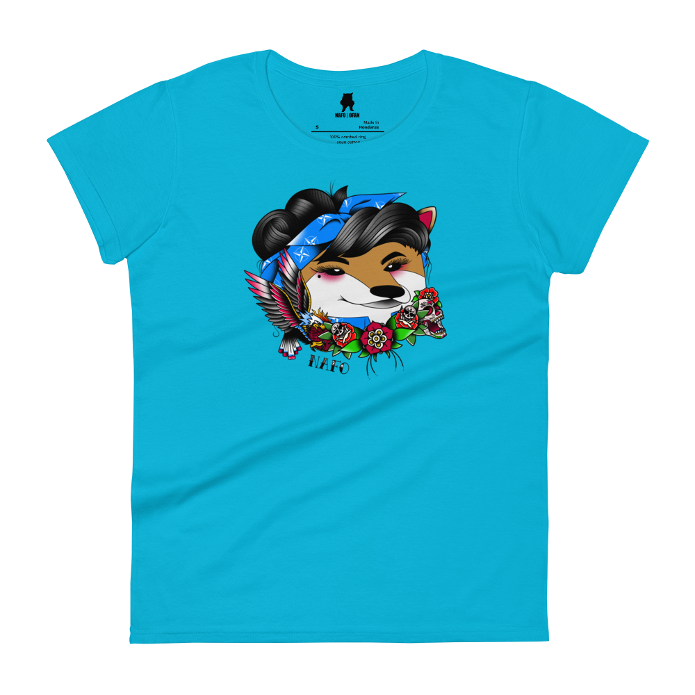NAFO Women's Roses T-shirt