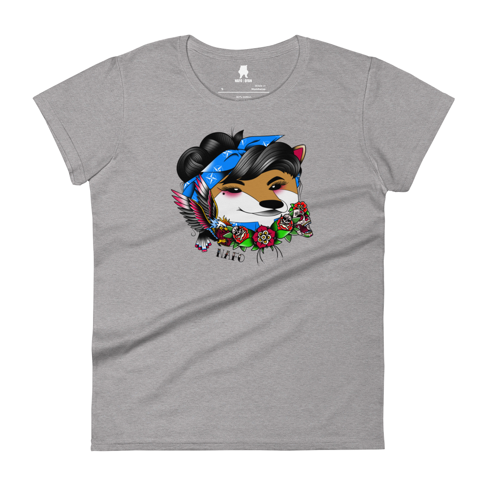 NAFO Women's Roses T-shirt