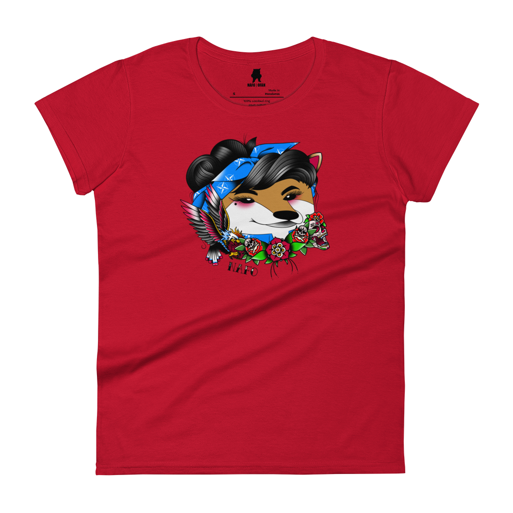 NAFO Women's Roses T-shirt