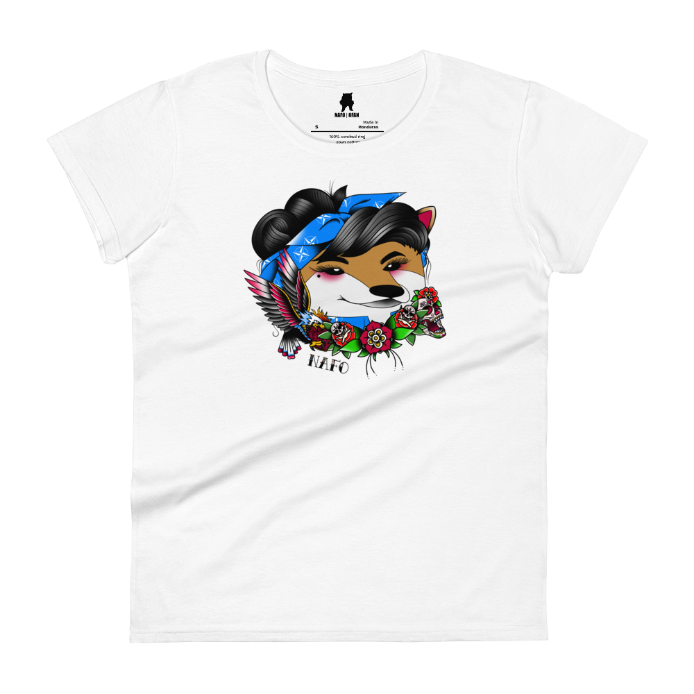 NAFO Women's Roses T-shirt