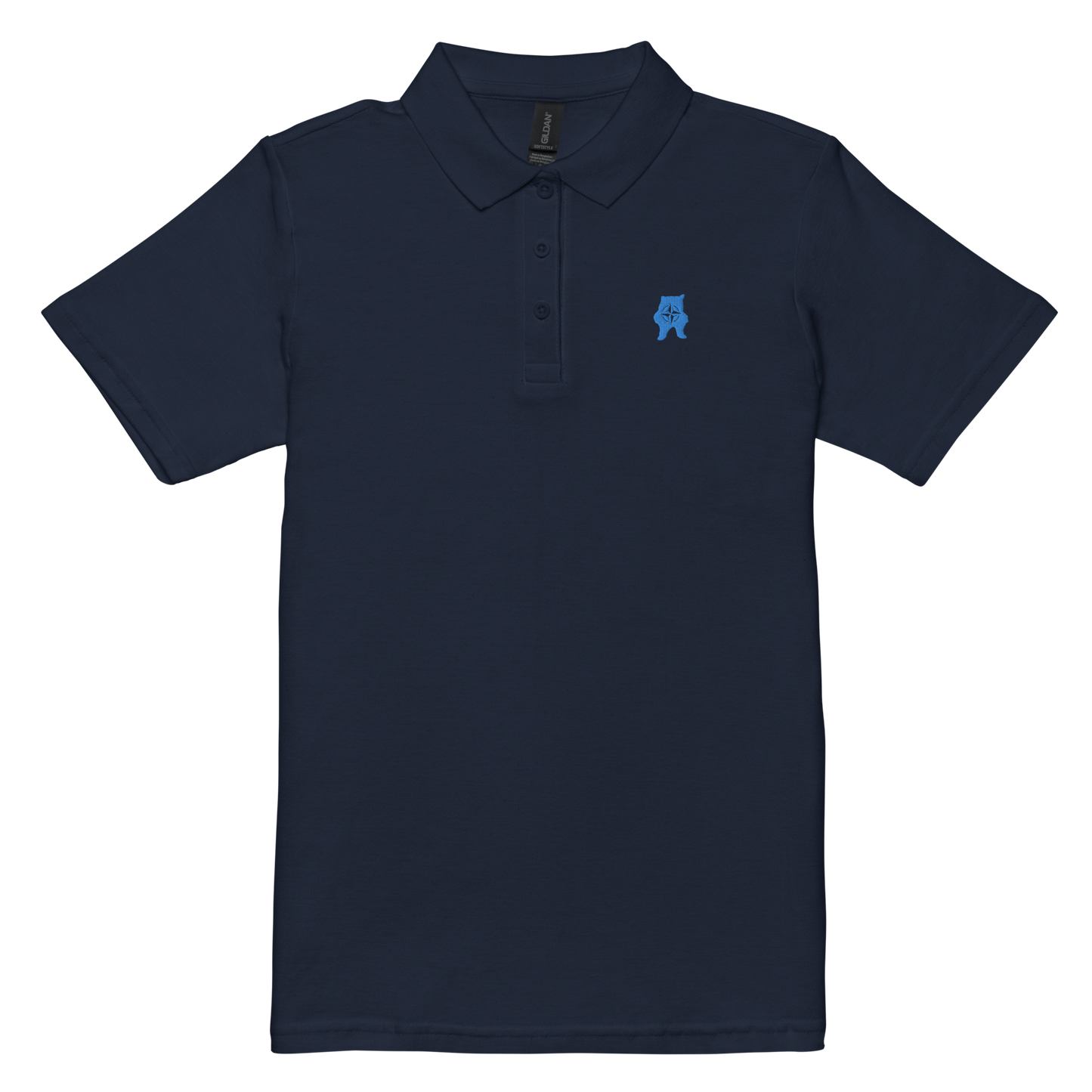 Women's NAFO | OFAN Logo Embroidered Polo Shirt (Clandestine Edition)