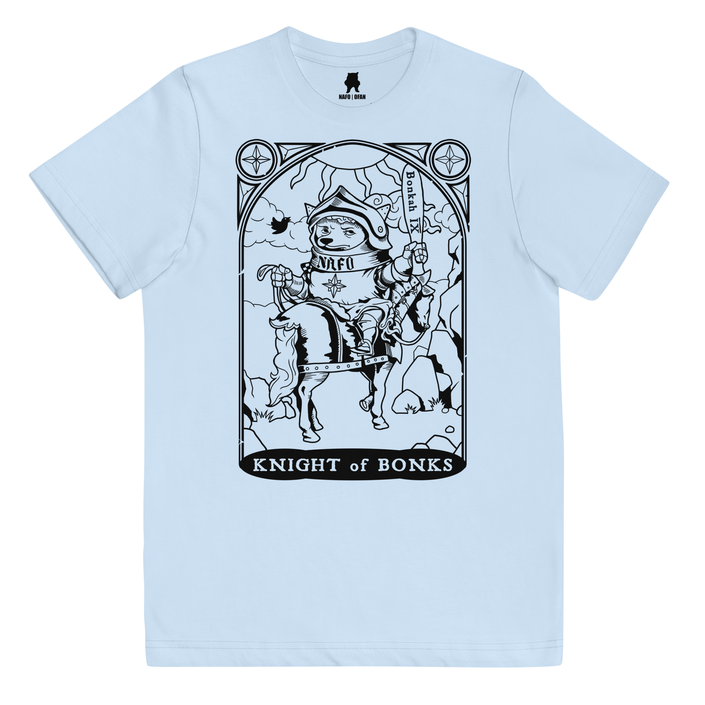 NAFO x Grandpa Yurko Knight of Bonks Kids' T-Shirt