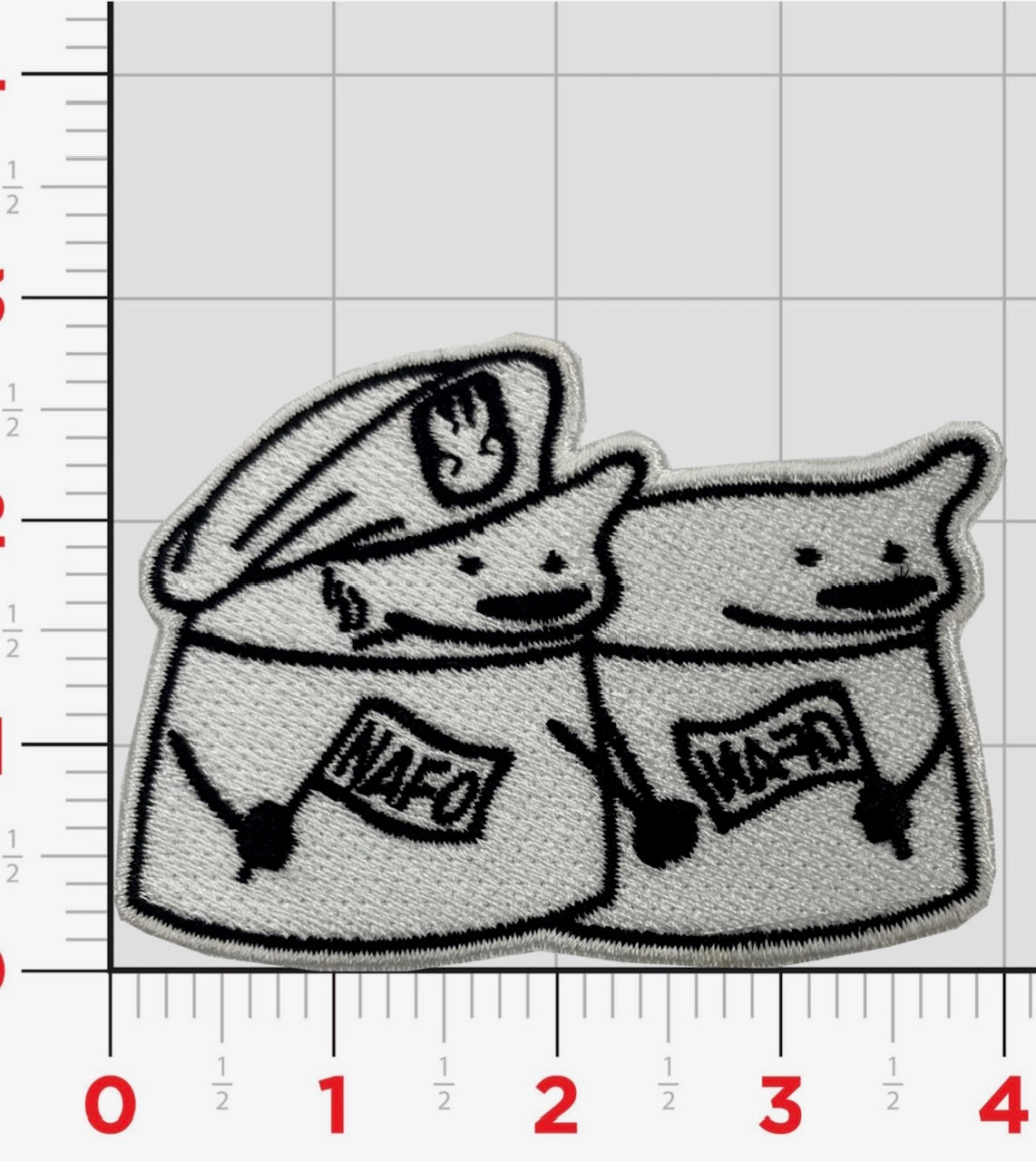 NAFO OFAN Fella Flork Patch (TWO PER CUSTOMER LIMIT)