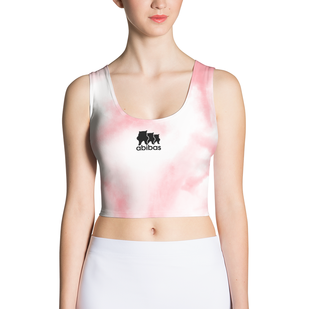 NAFO Abibas Tie Dye Women's Crop Top