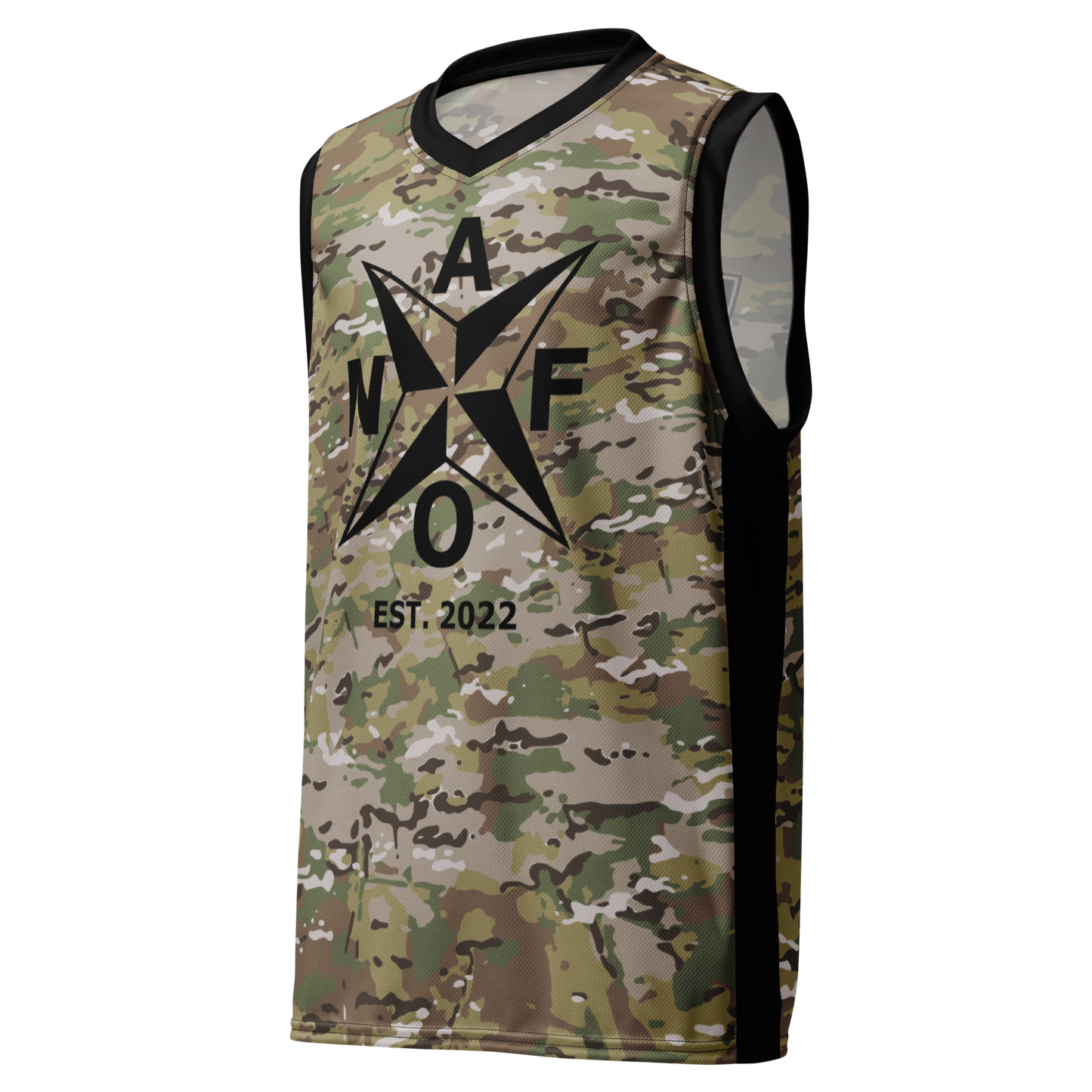 NAFO Camo Basketball Jersey