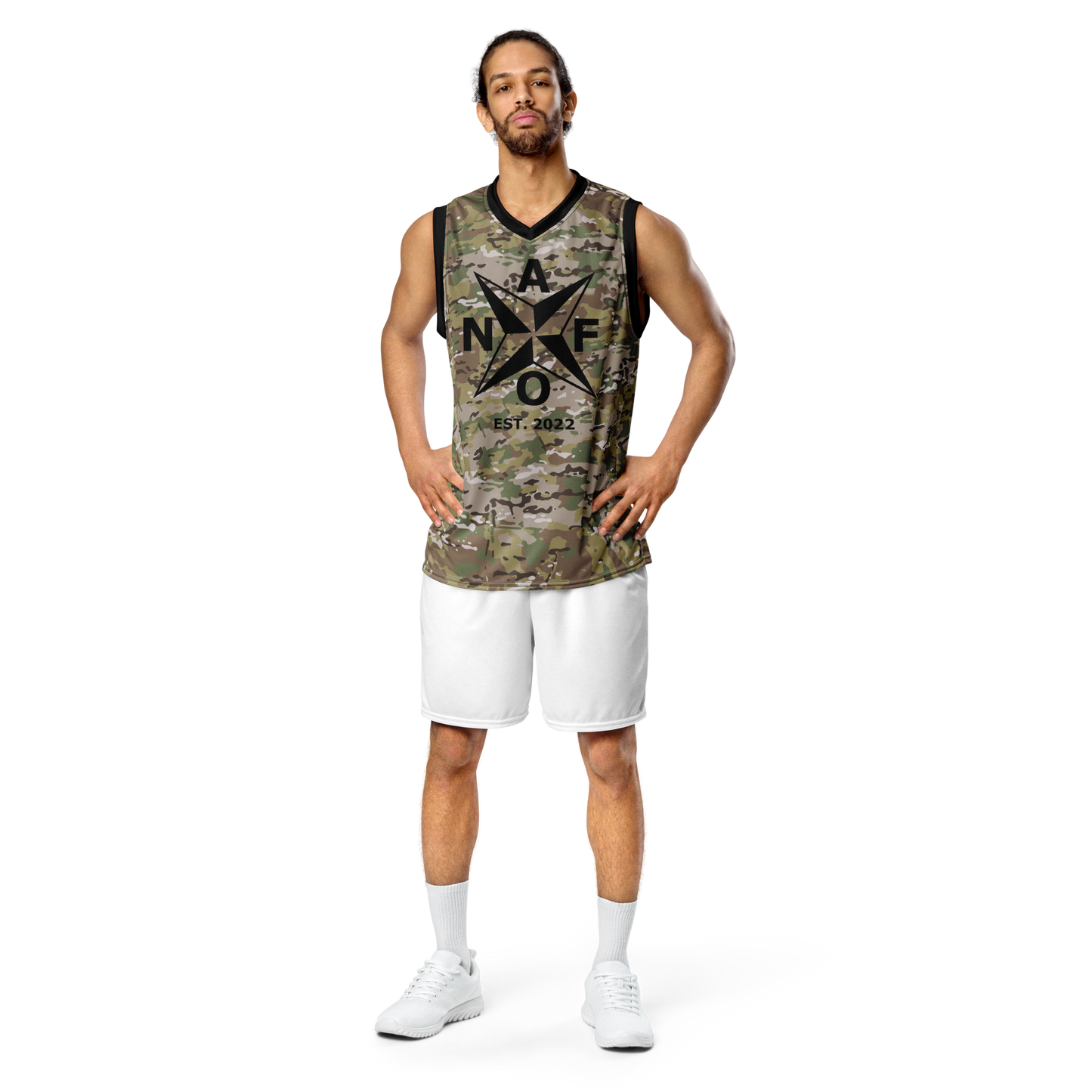 NAFO Camo Basketball Jersey